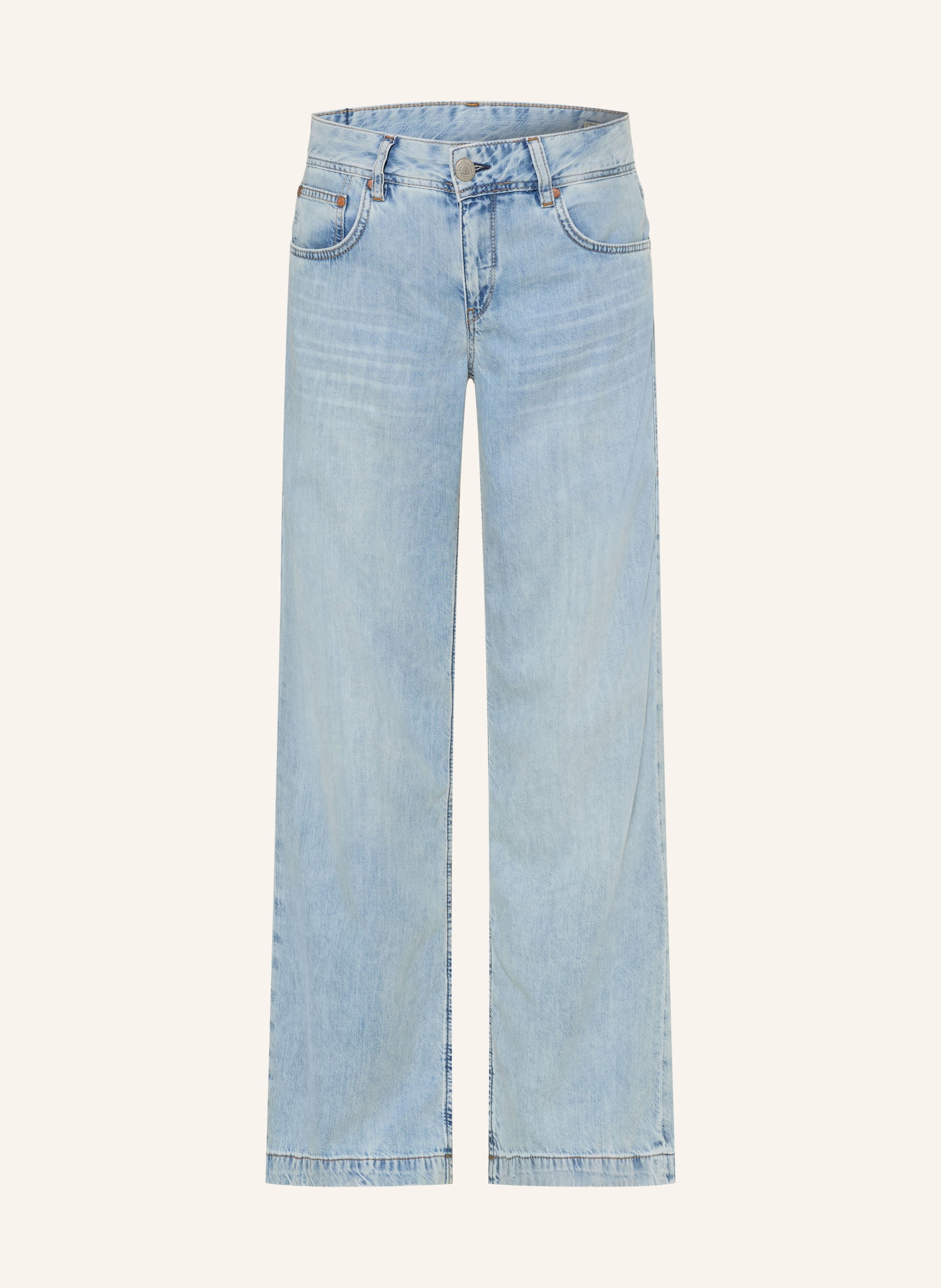Herrlicher Flared Jeans Edna blau