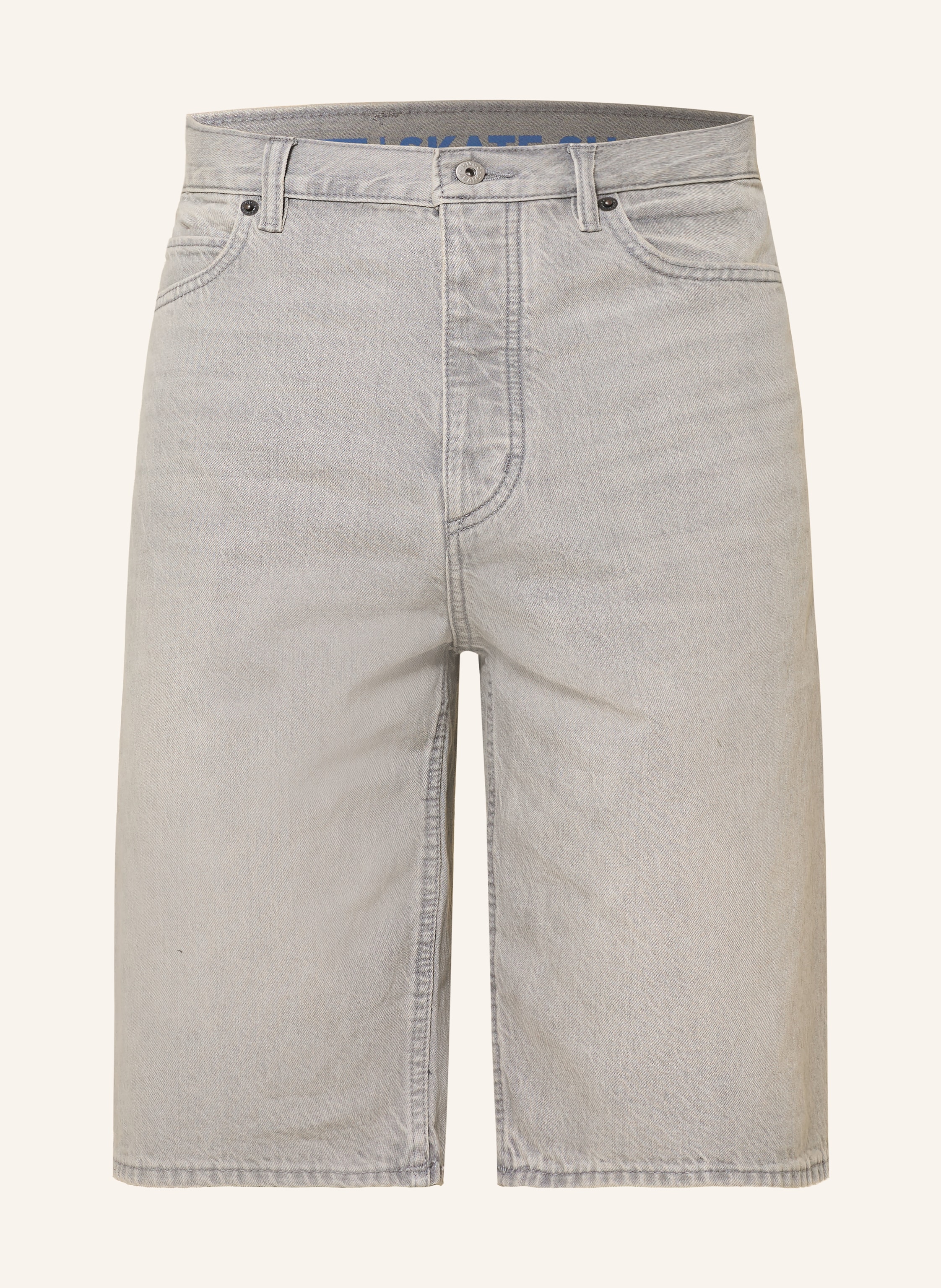 Hugo Jeansshorts Skate Straight Fit grau