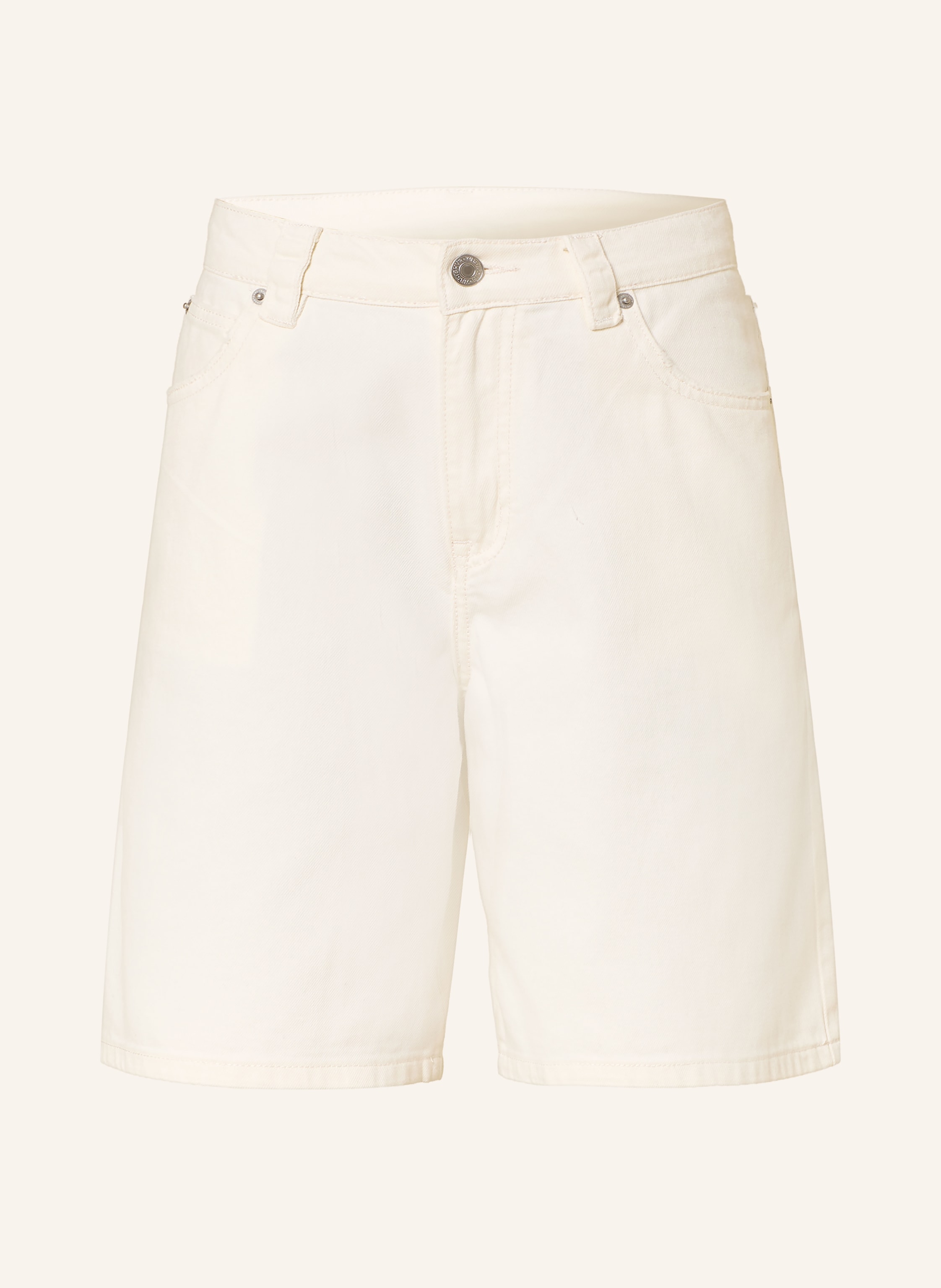Wrstbhvr Jeans-Bermudas Yumi weiss
