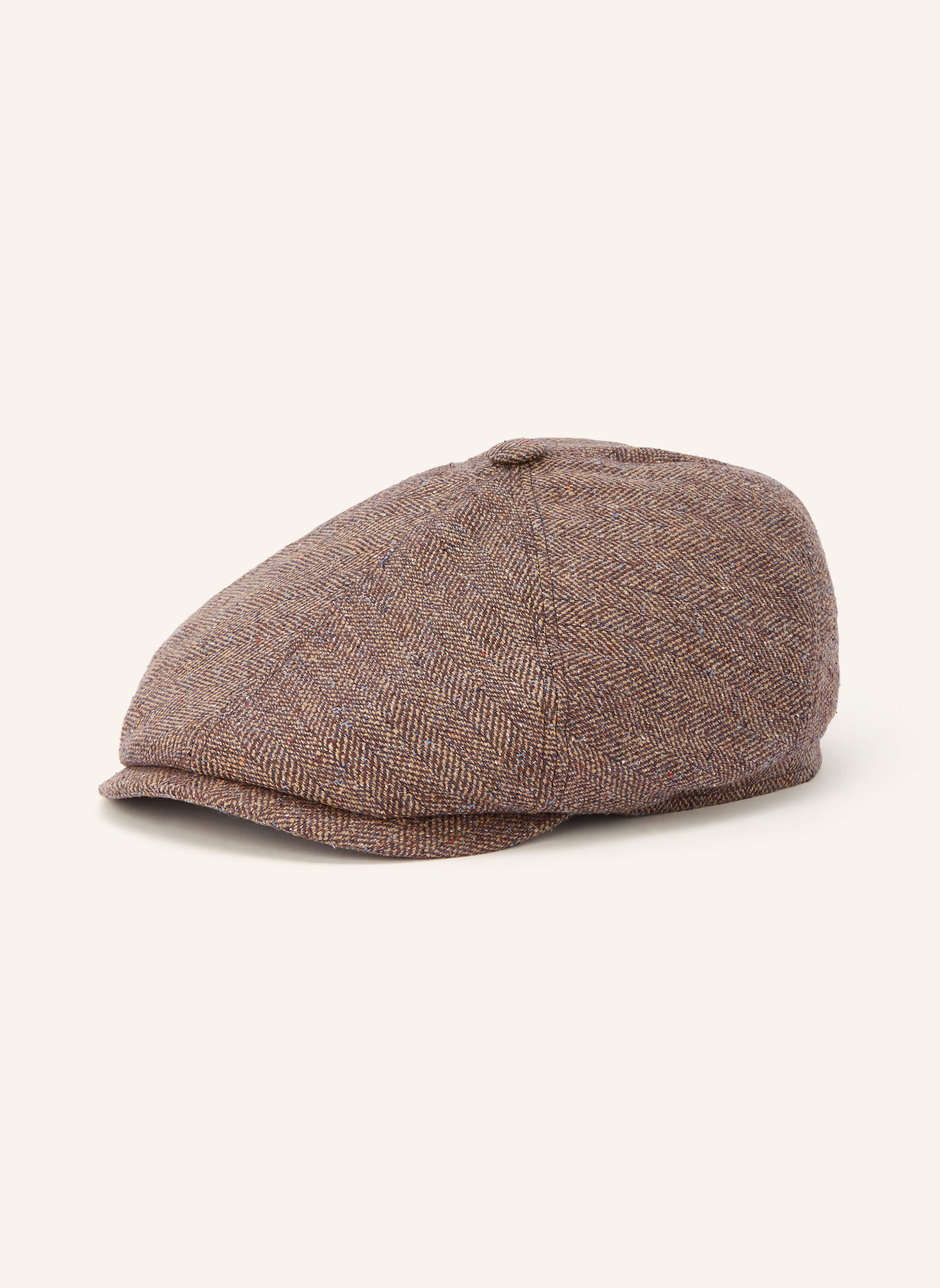 Stetson Schiebermütze Aus Seide braun
