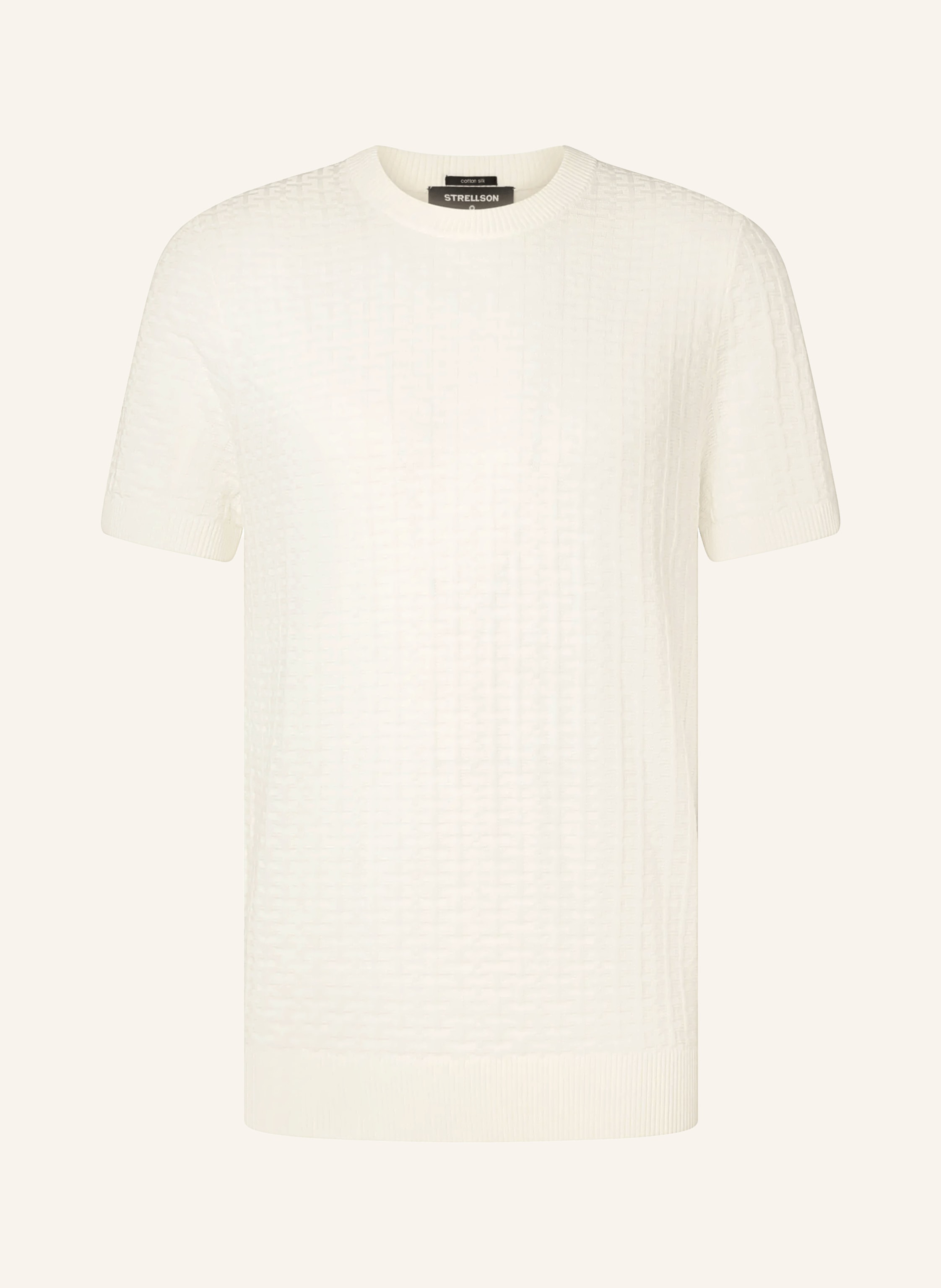 Strellson Strickshirt Robas weiss