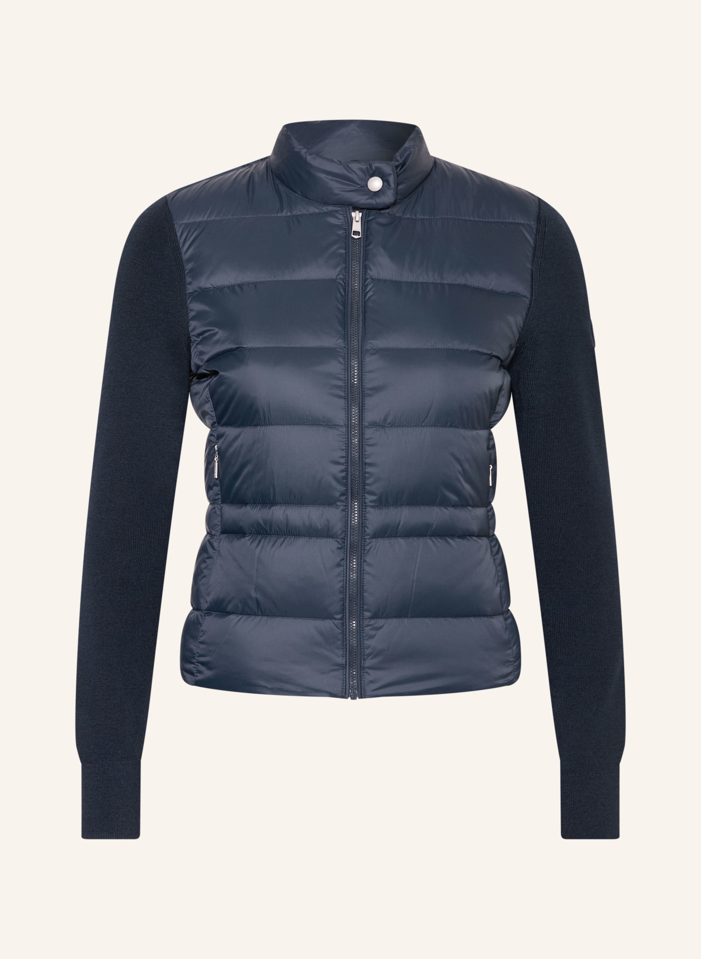 Tommy Hilfiger Steppjacke Im Materialmix blau