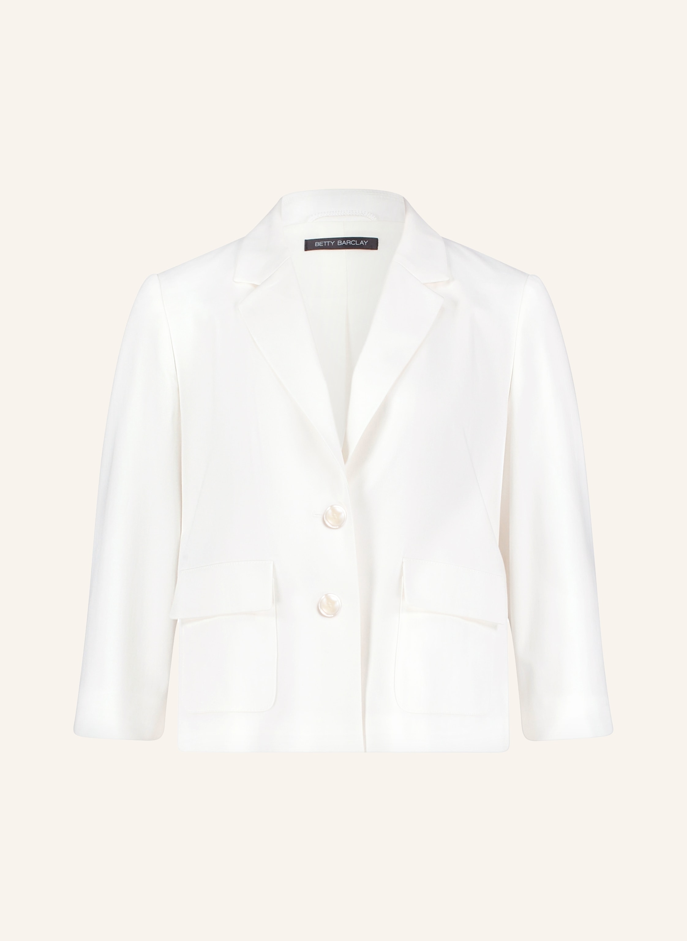 Betty Barclay Blazer Mit 3/4-Arm weiss