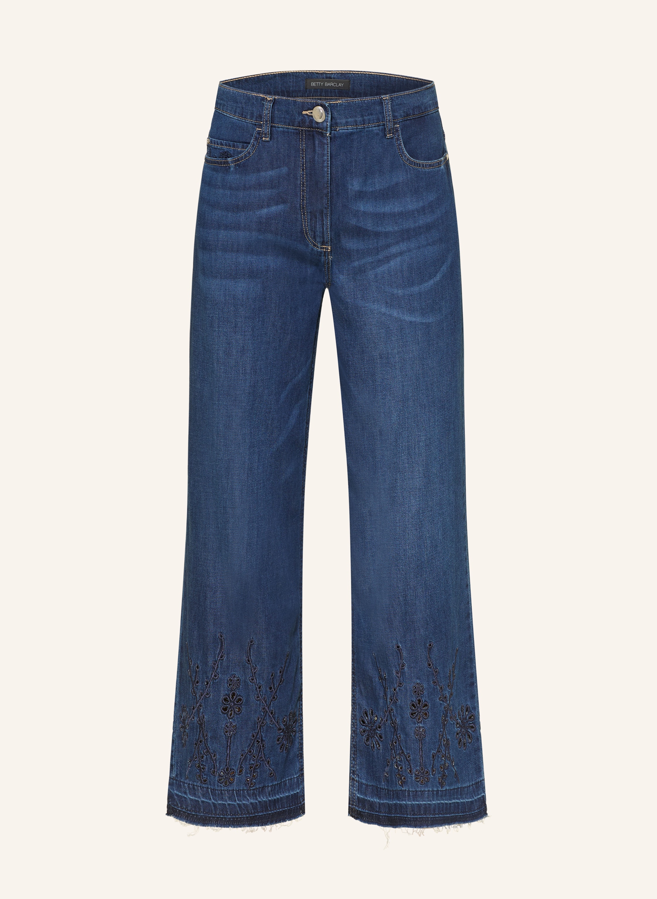 Betty Barclay Jeans-Culotte blau