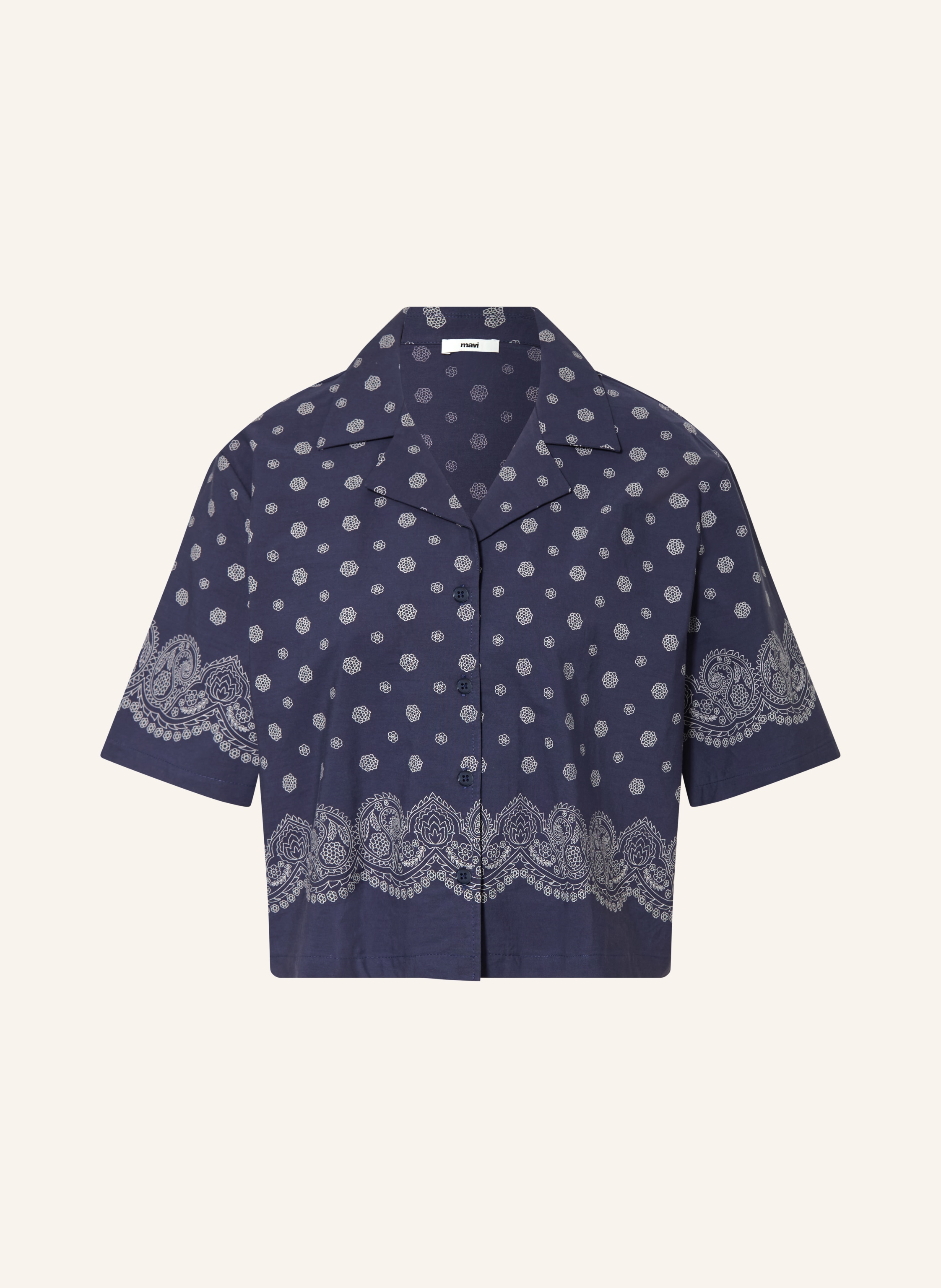 Mavi Bluse blau