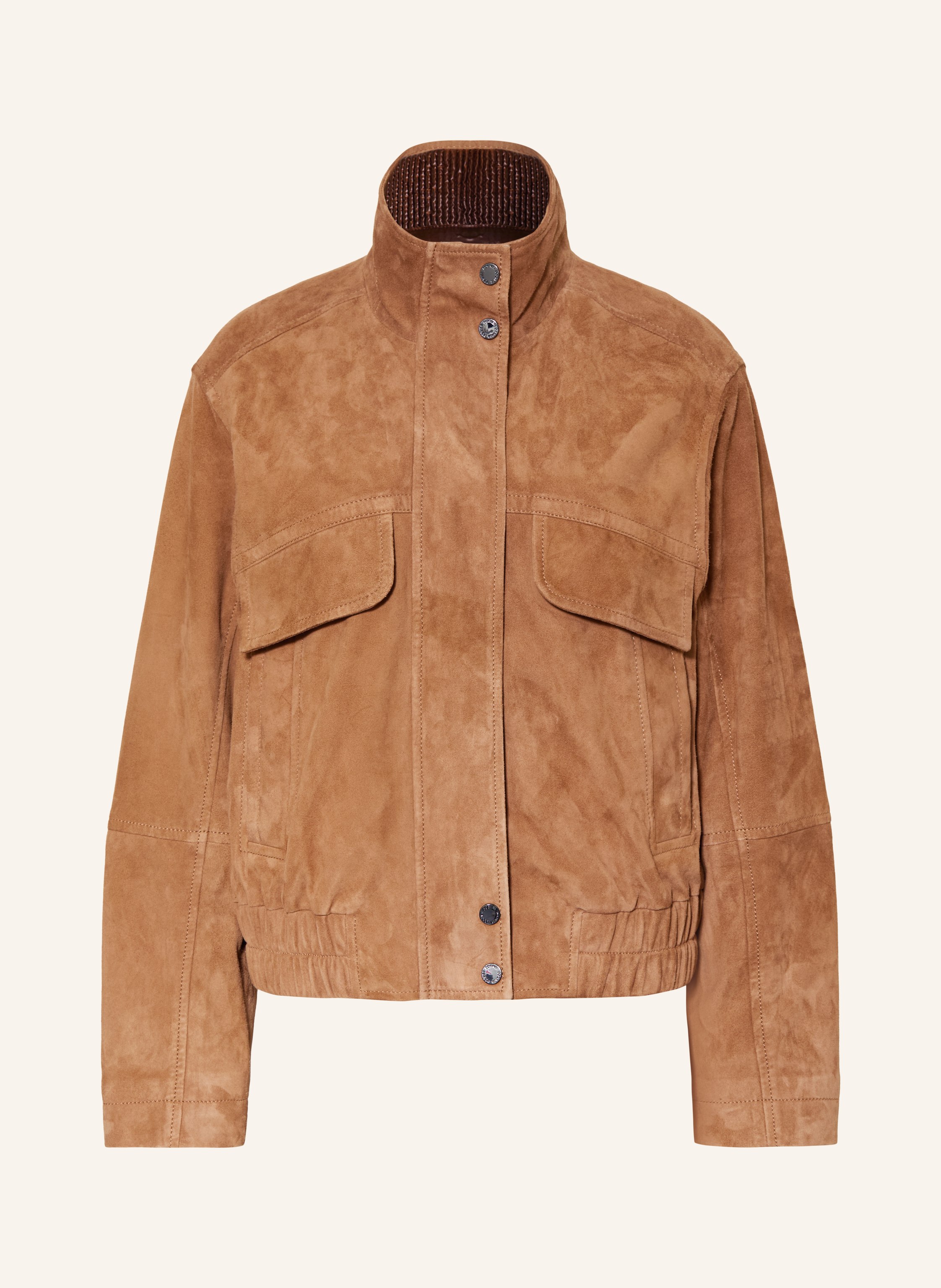Bogner Velourslederjacke Anouk beige