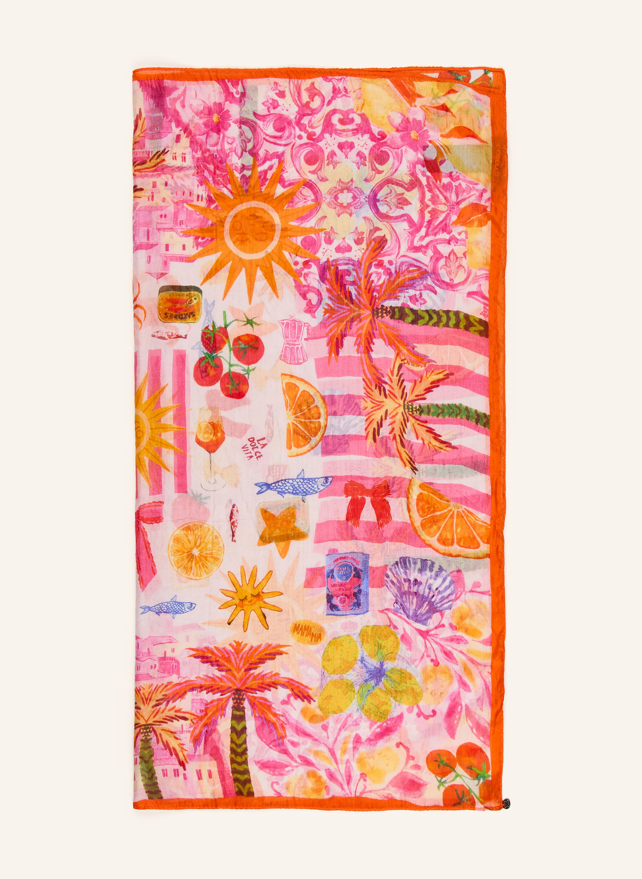Codello Seidentuch pink