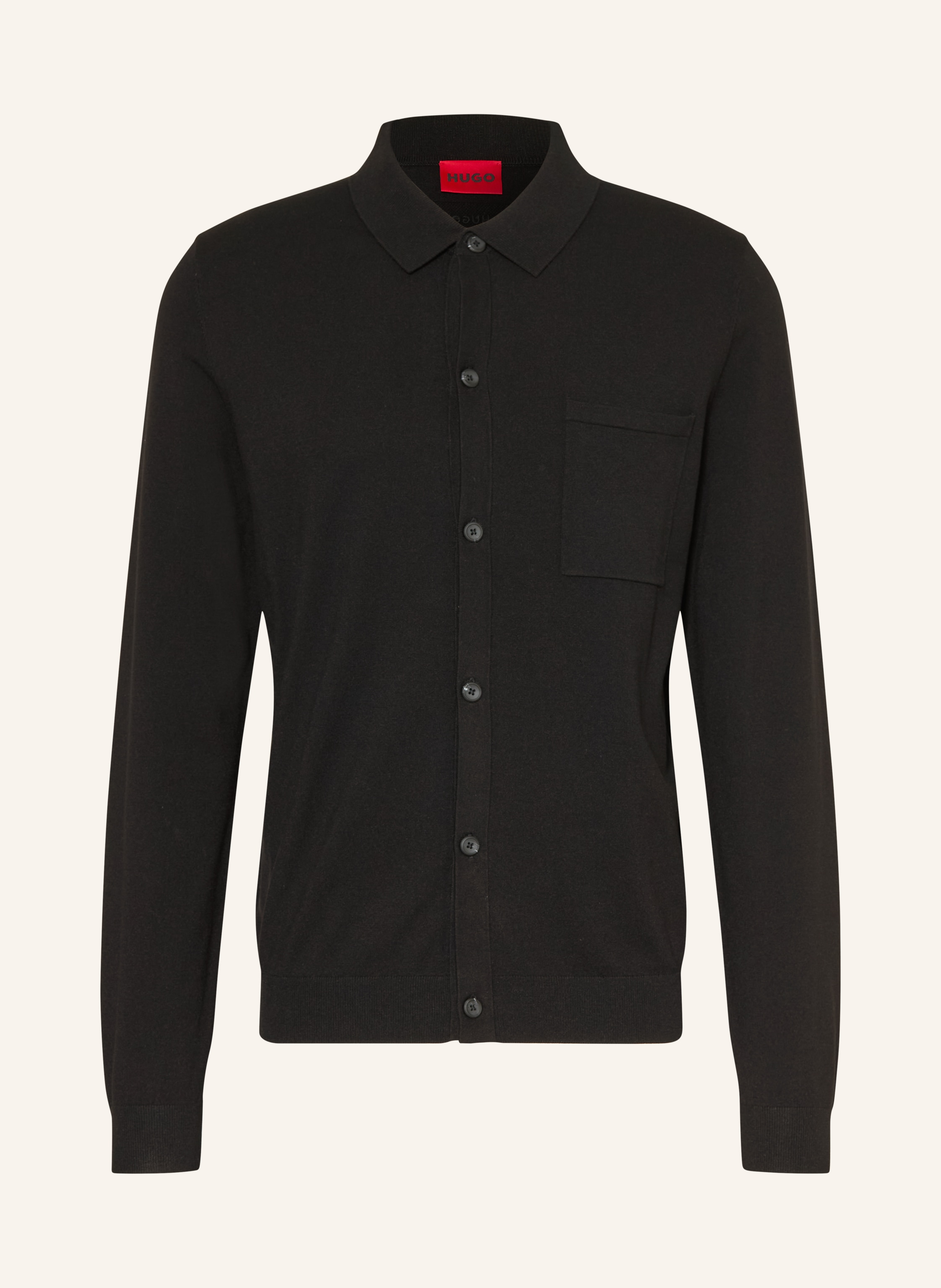Hugo Strickjacke San Jordan schwarz