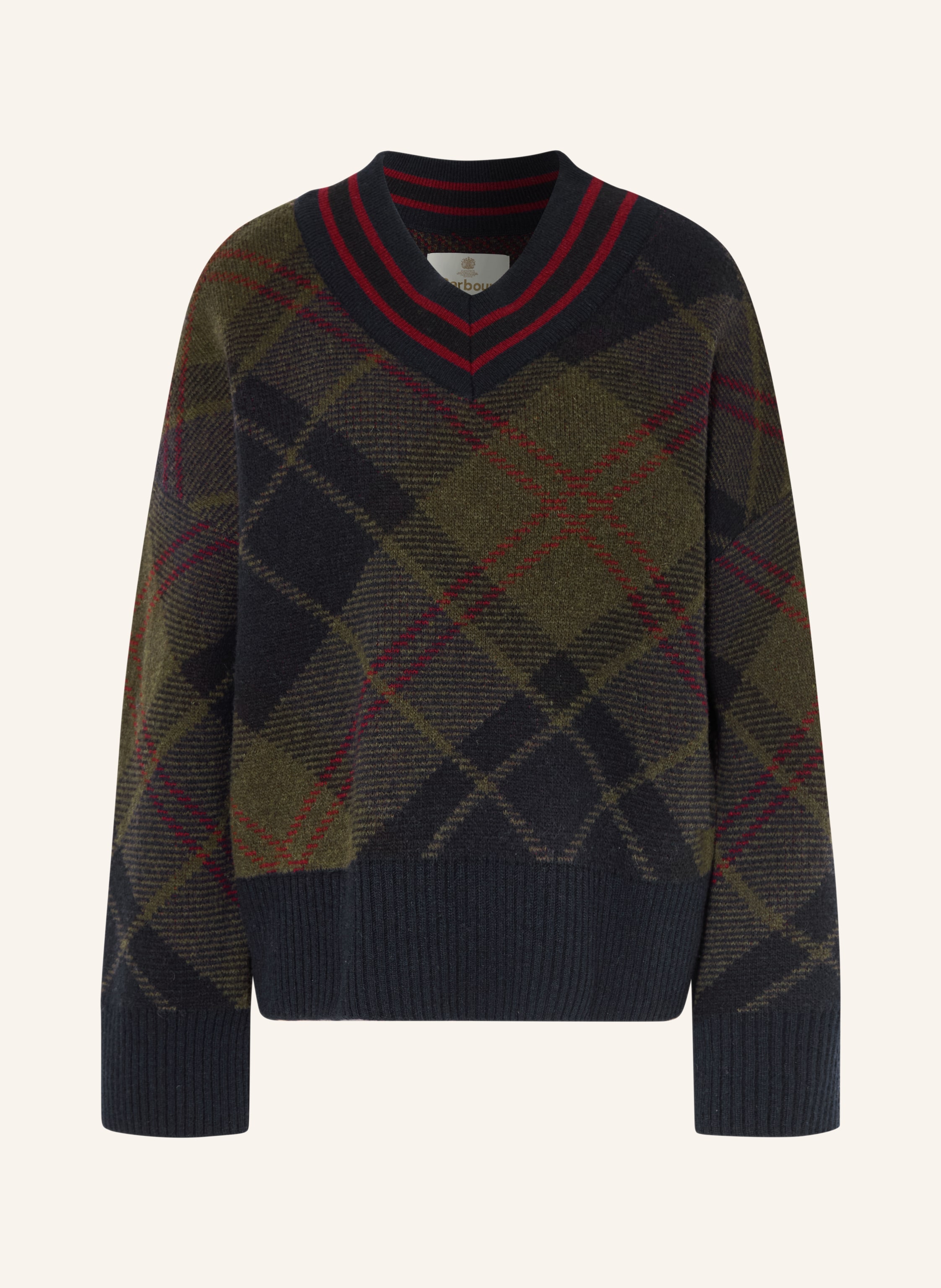 Barbour Pullover Shae gruen
