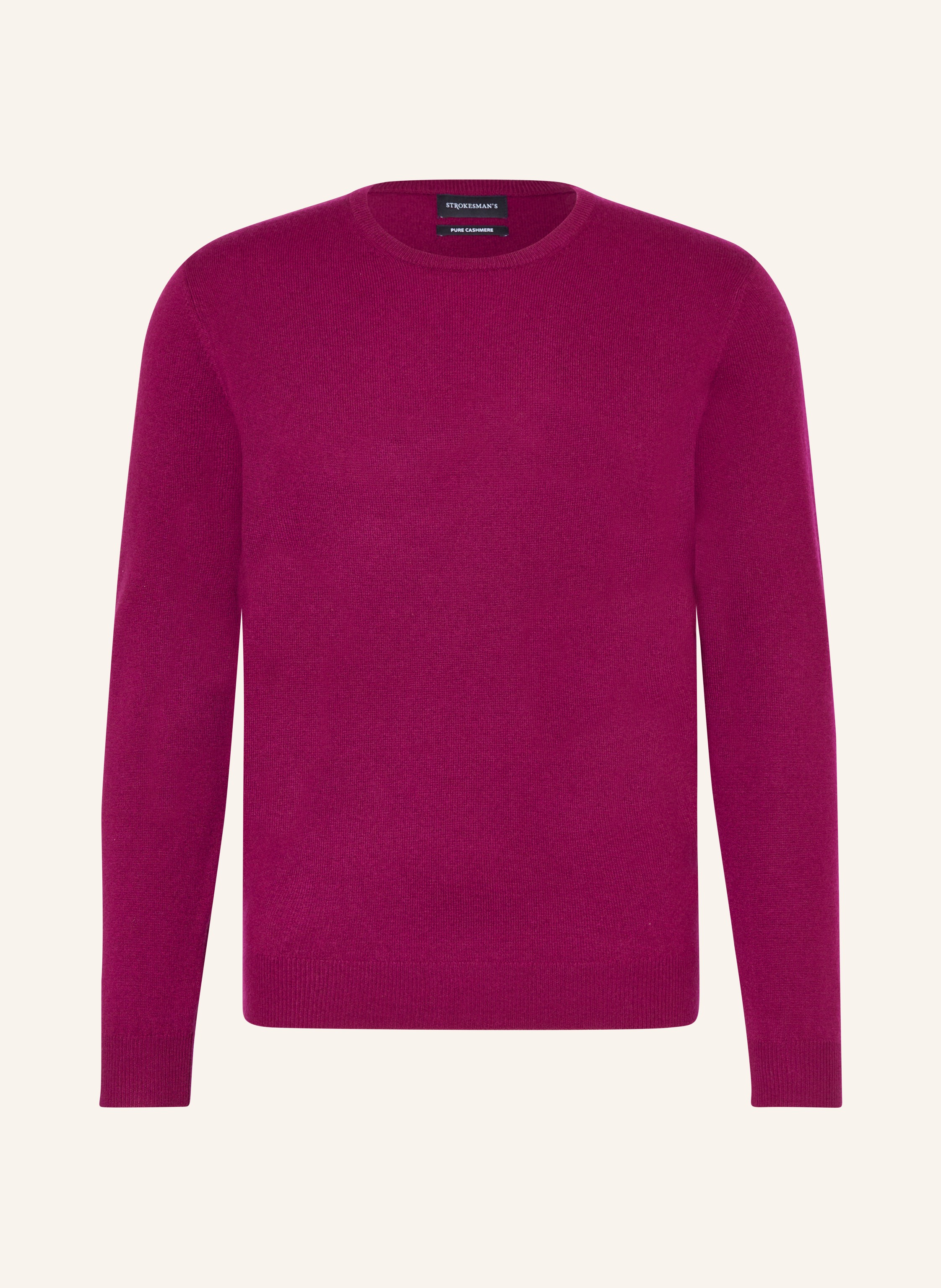 Strokesman's Cashmere-Pullover lila