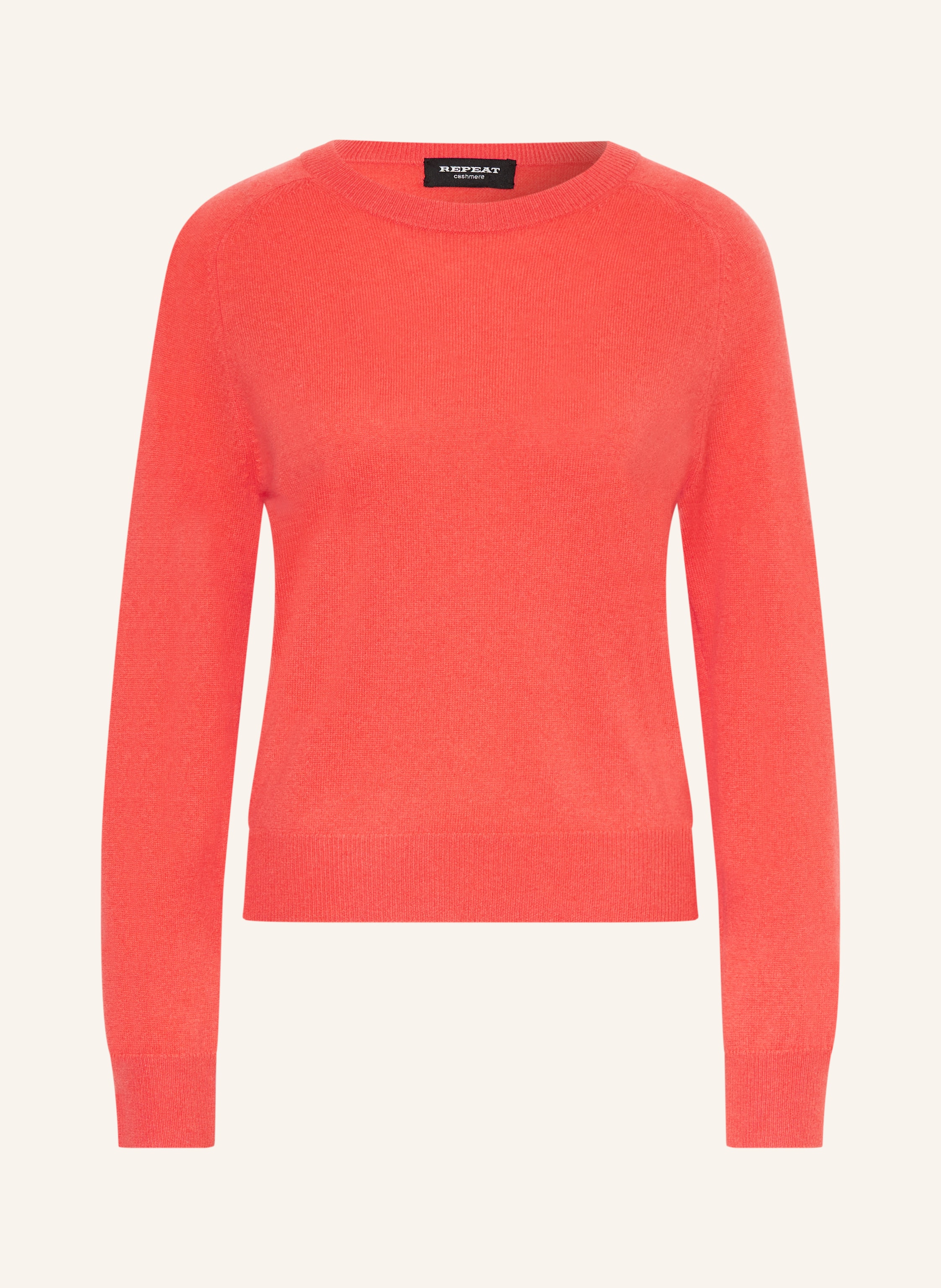 Repeat Cashmere-Pullover orange