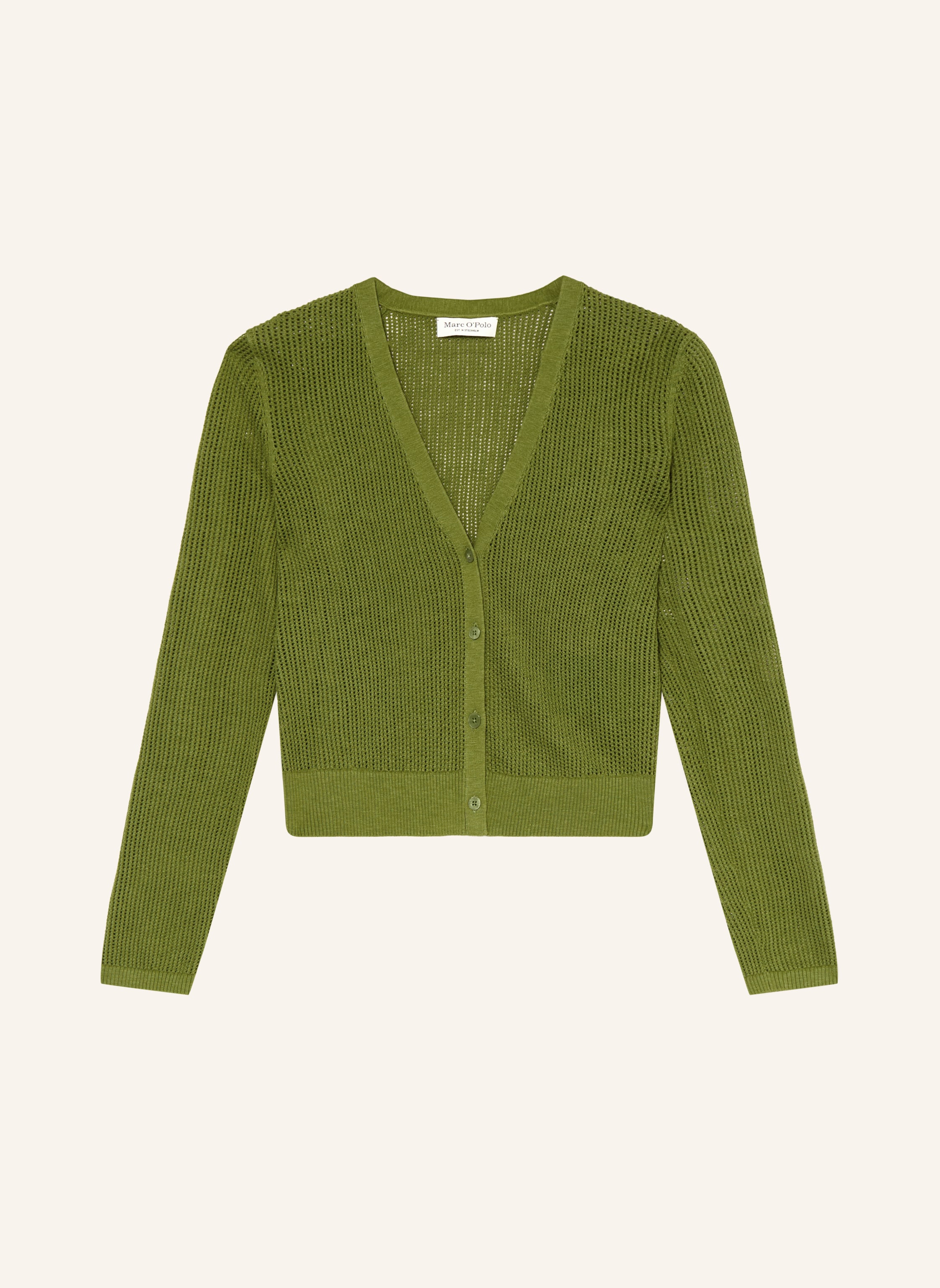 Marc O'polo Strickjacke gruen