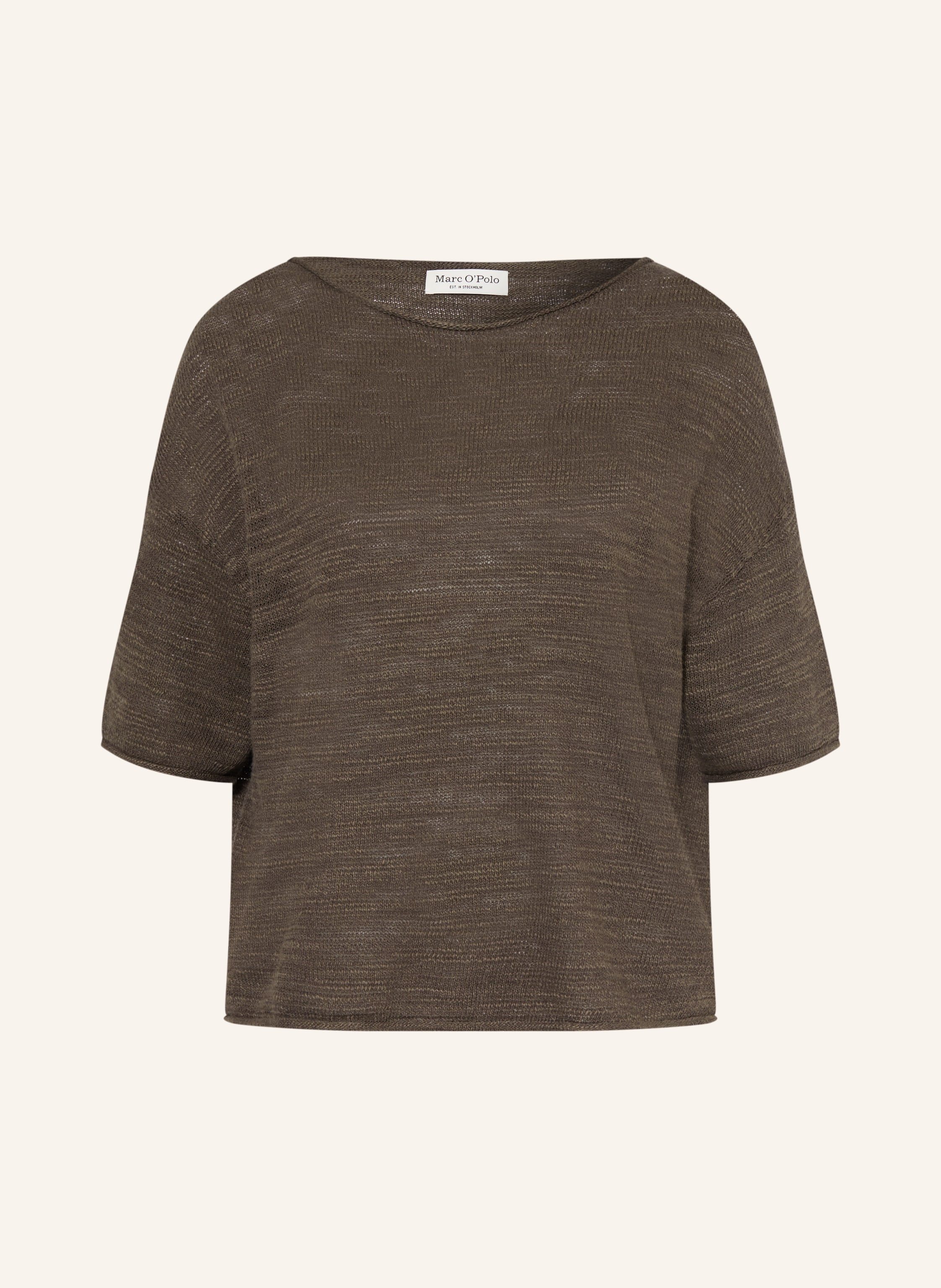 Marc O'polo Pullover Mit Leinen Und 3/4-Arm gruen