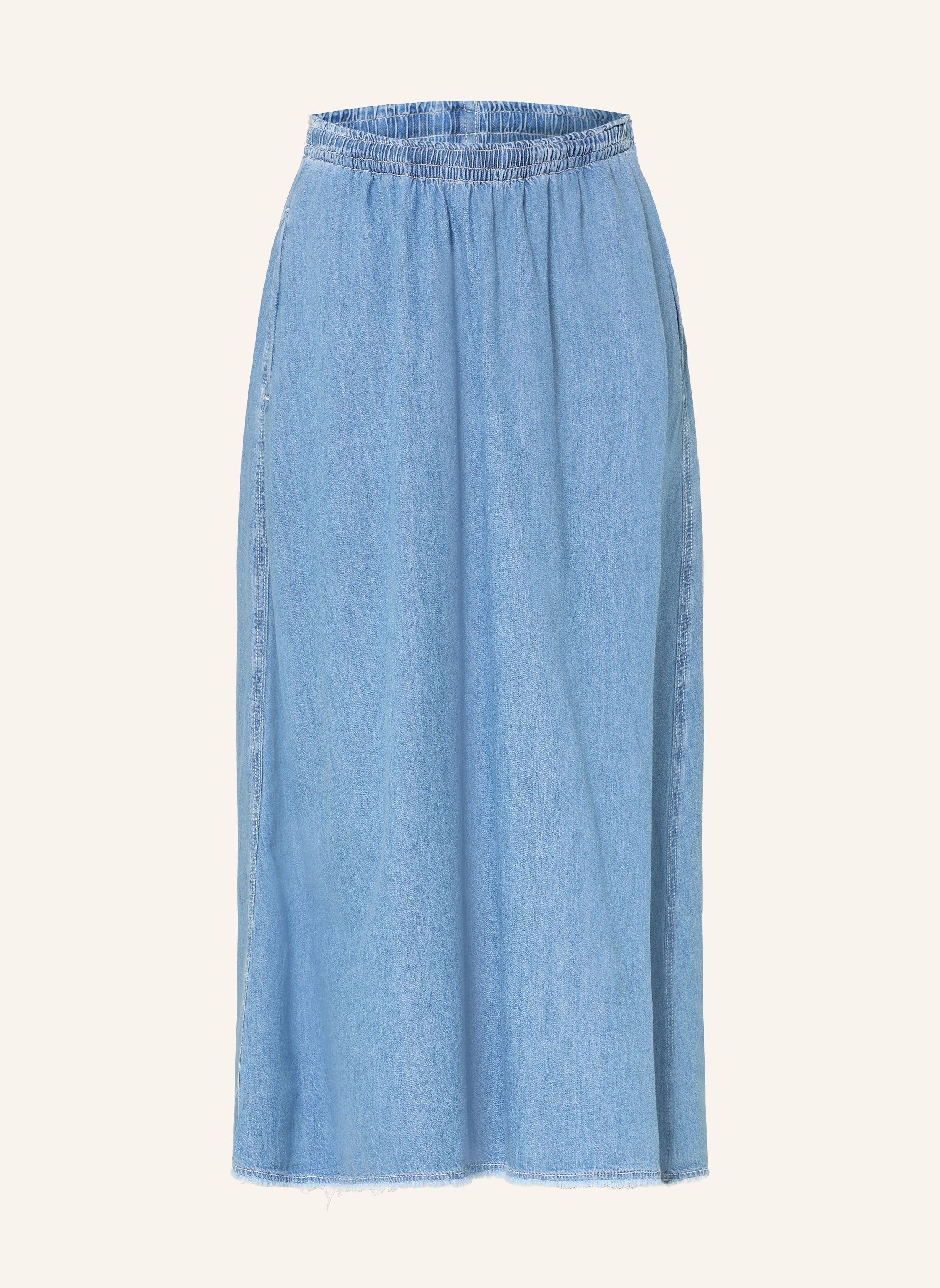 American Vintage IZEWAY denim skirt in blue
