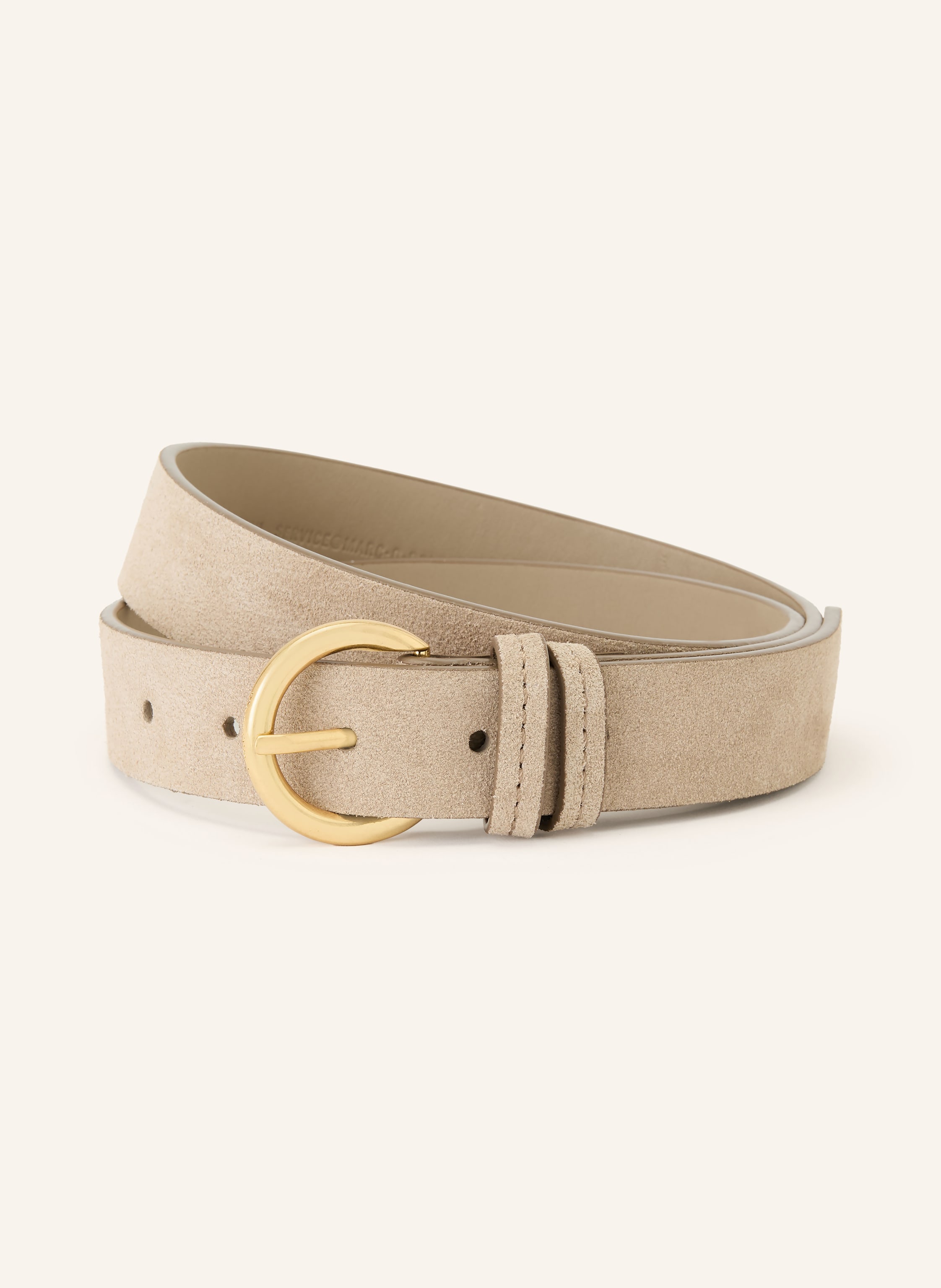Marc O'polo Ledergürtel beige