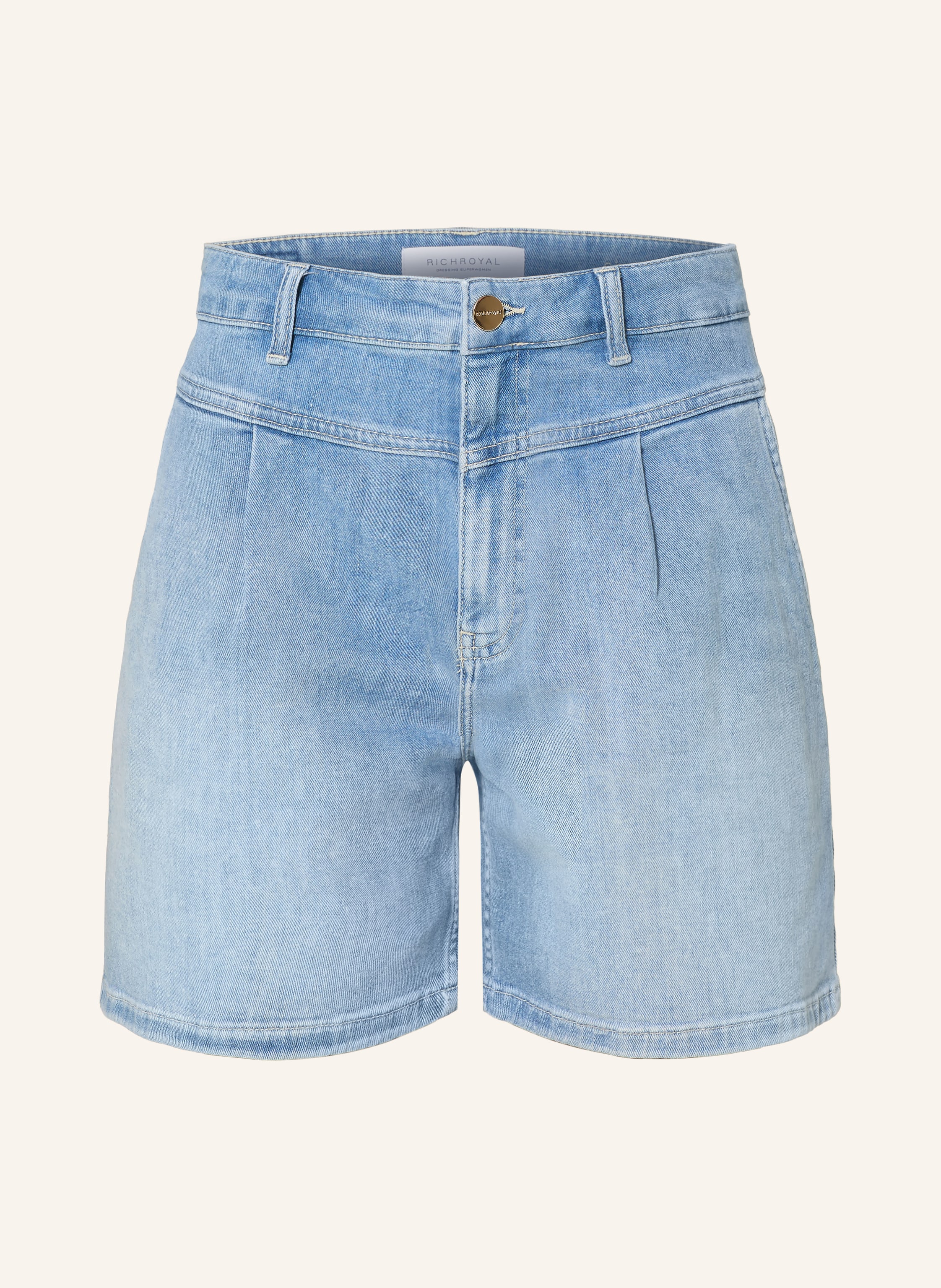Rich & Royal Jeansshorts blau