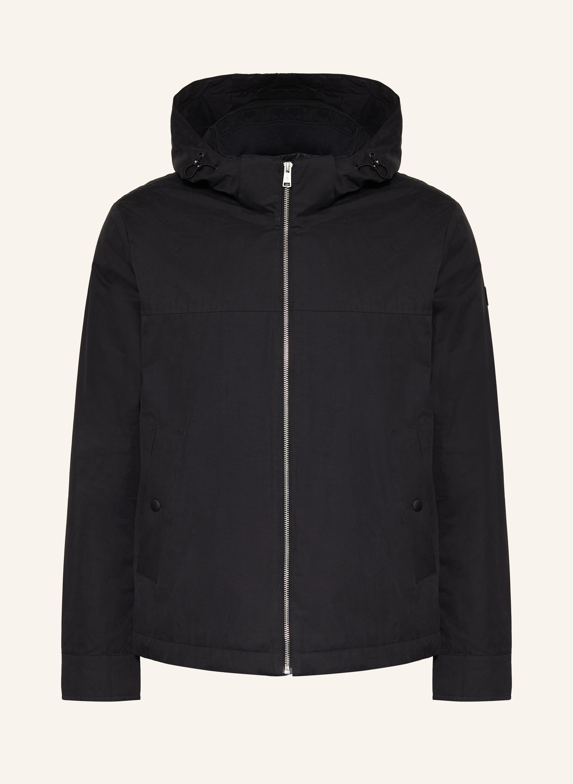 Marc O'polo Jacke Mit Abnehmbarer Kapuze schwarz