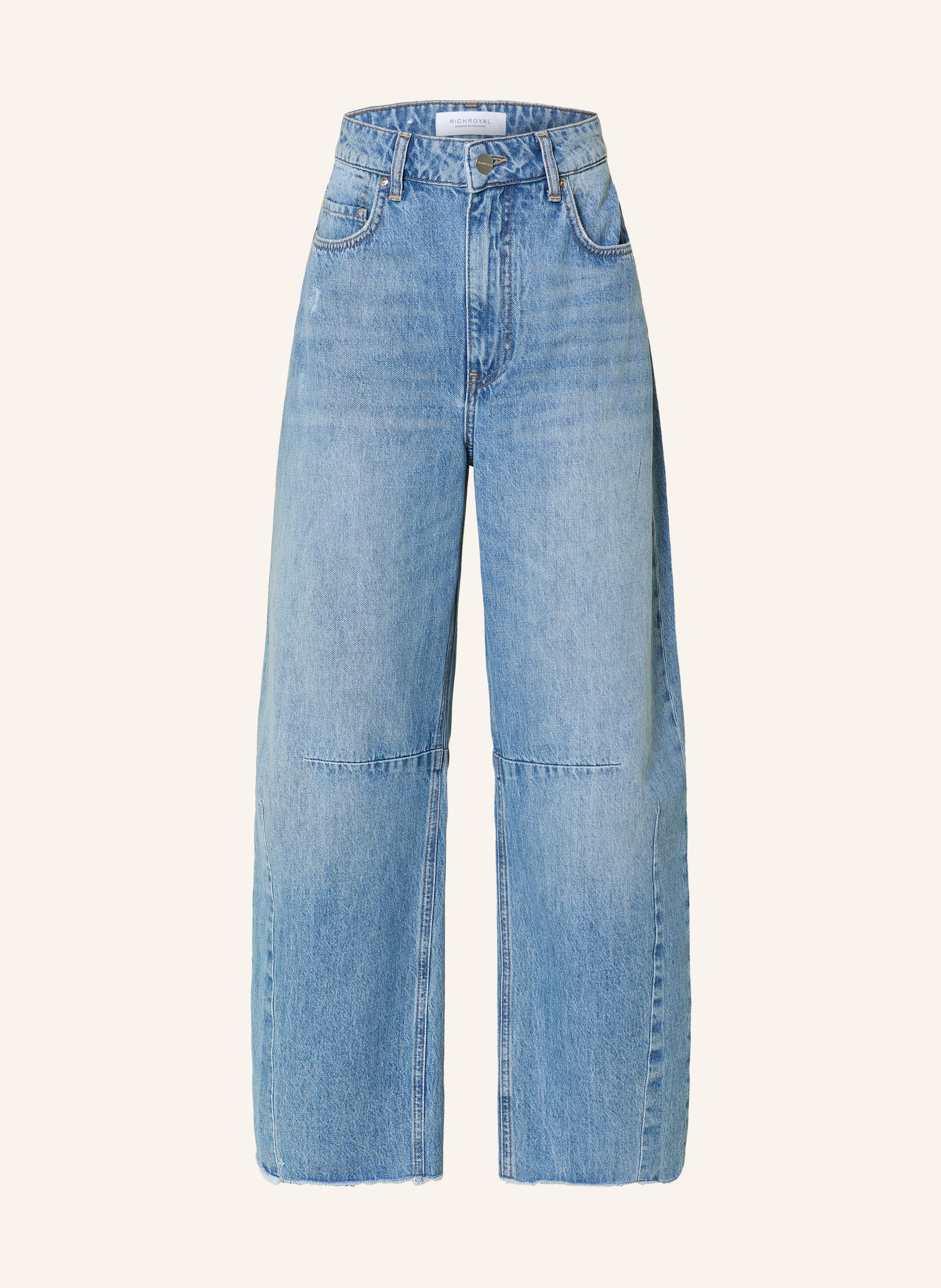 Rich & Royal Barrel Jeans blau