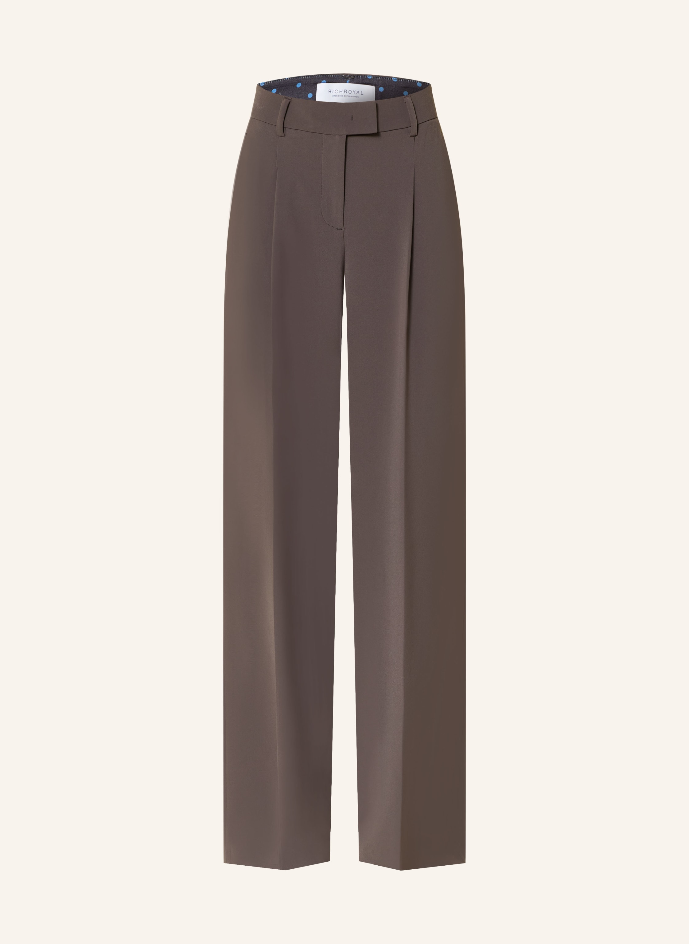 Rich & Royal Marlenehose braun