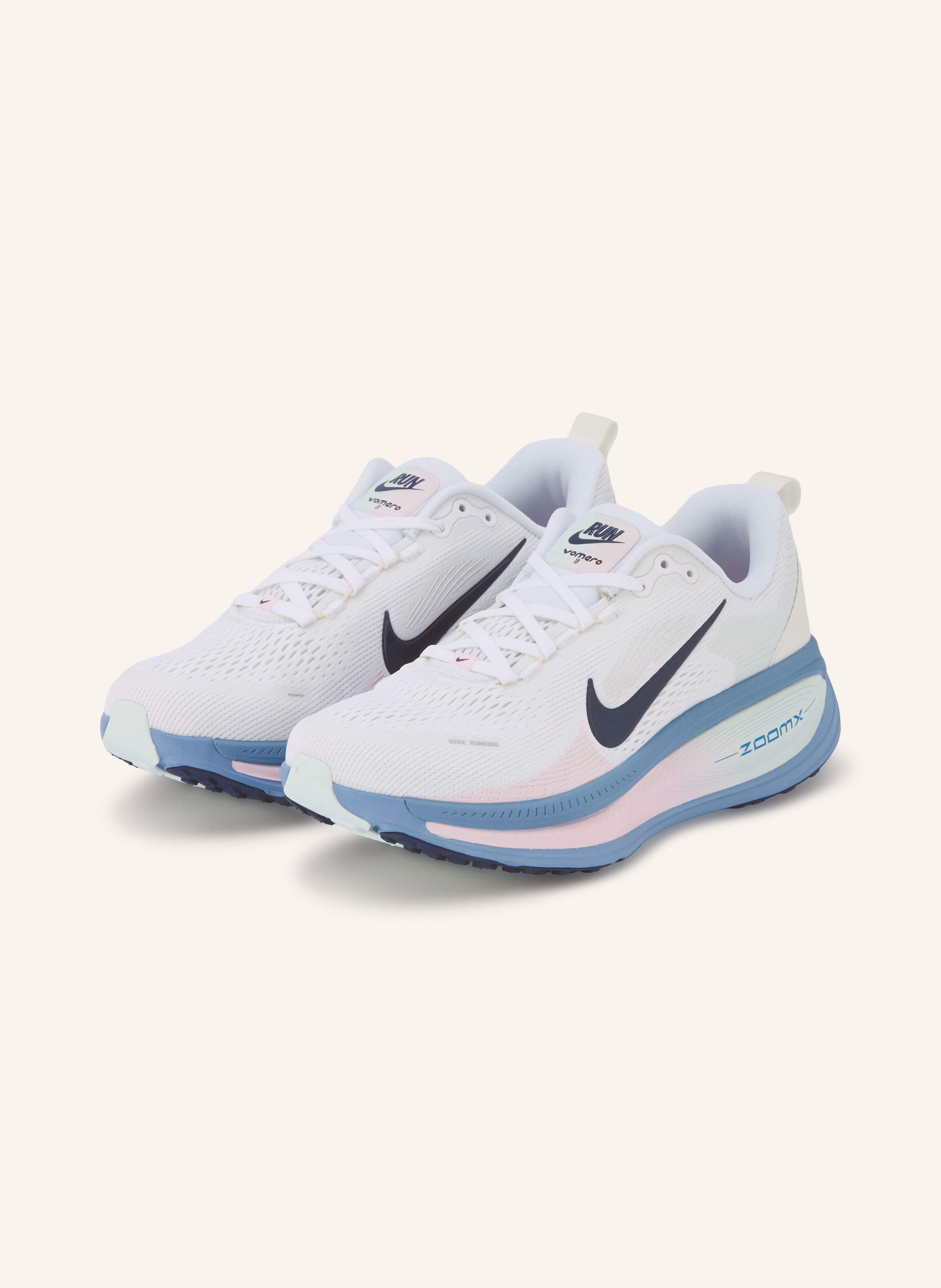 Nike Laufschuhe Vomero 18 weiss