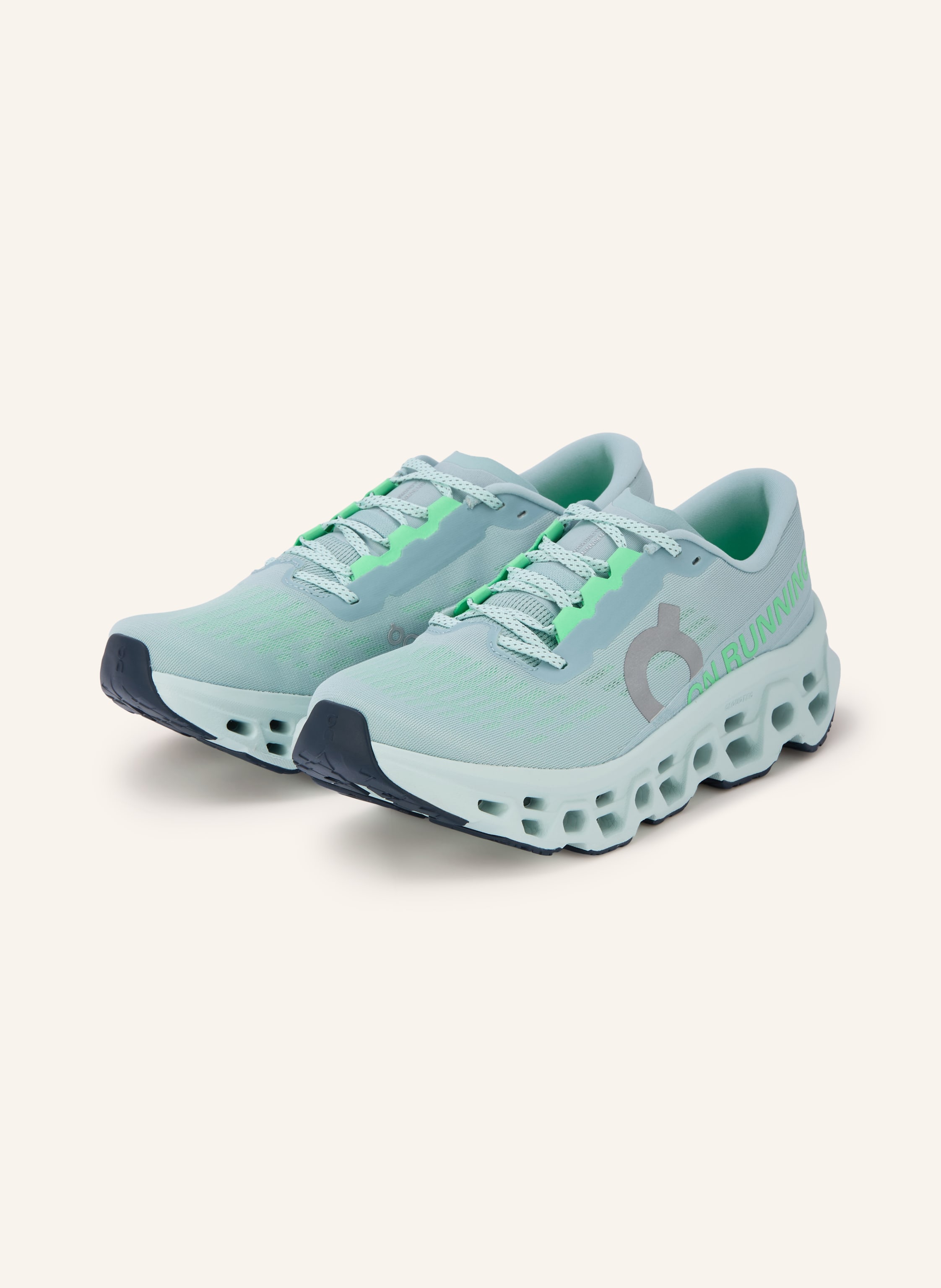 On Laufschuhe Cloudmonster 3 gruen