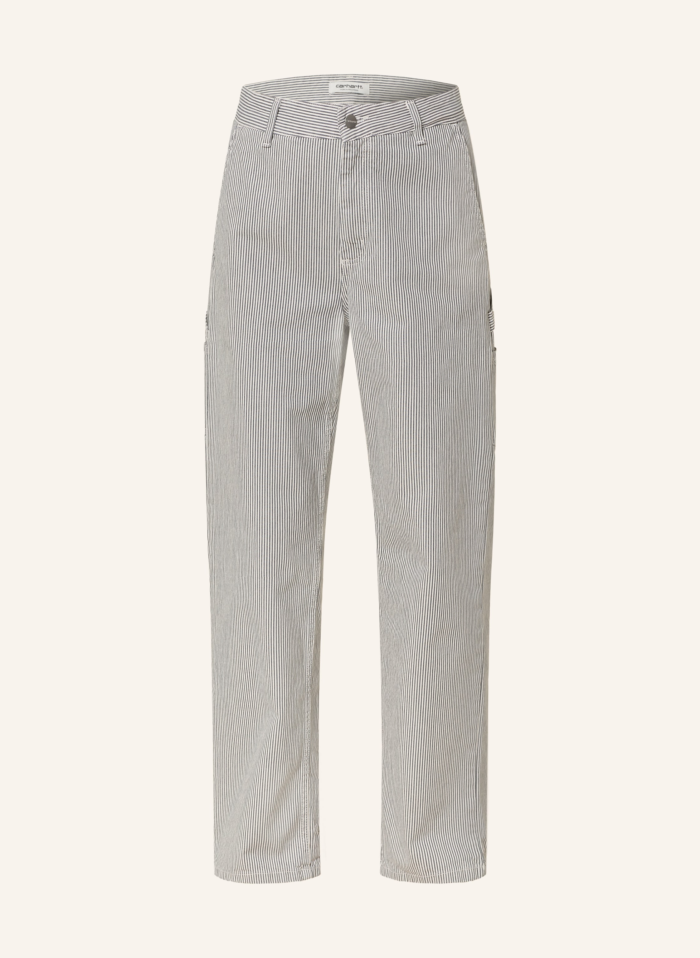 Carhartt Wip Wide Leg Jeans Mercer grau