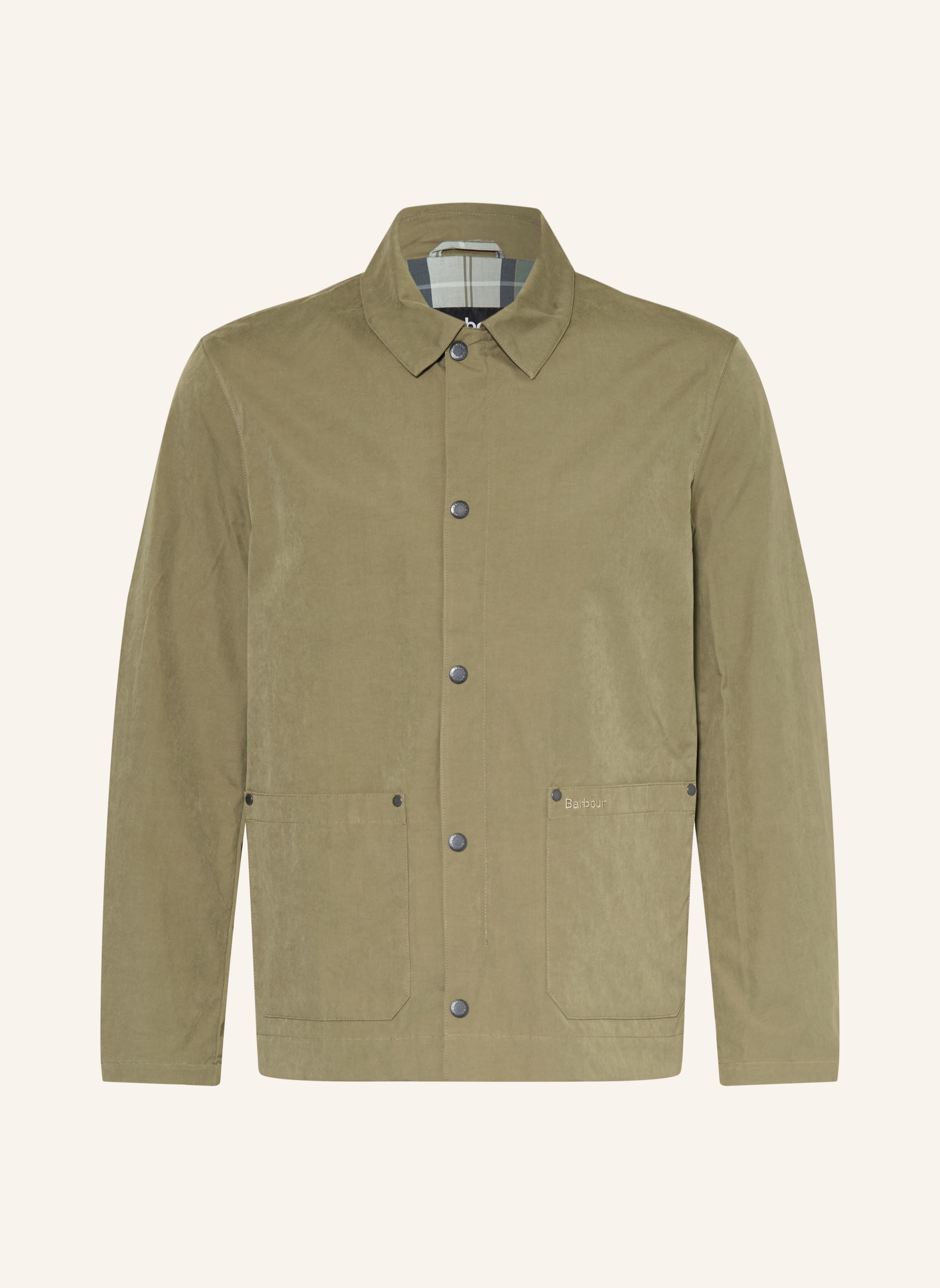 Barbour Overjacket Bayfield gruen