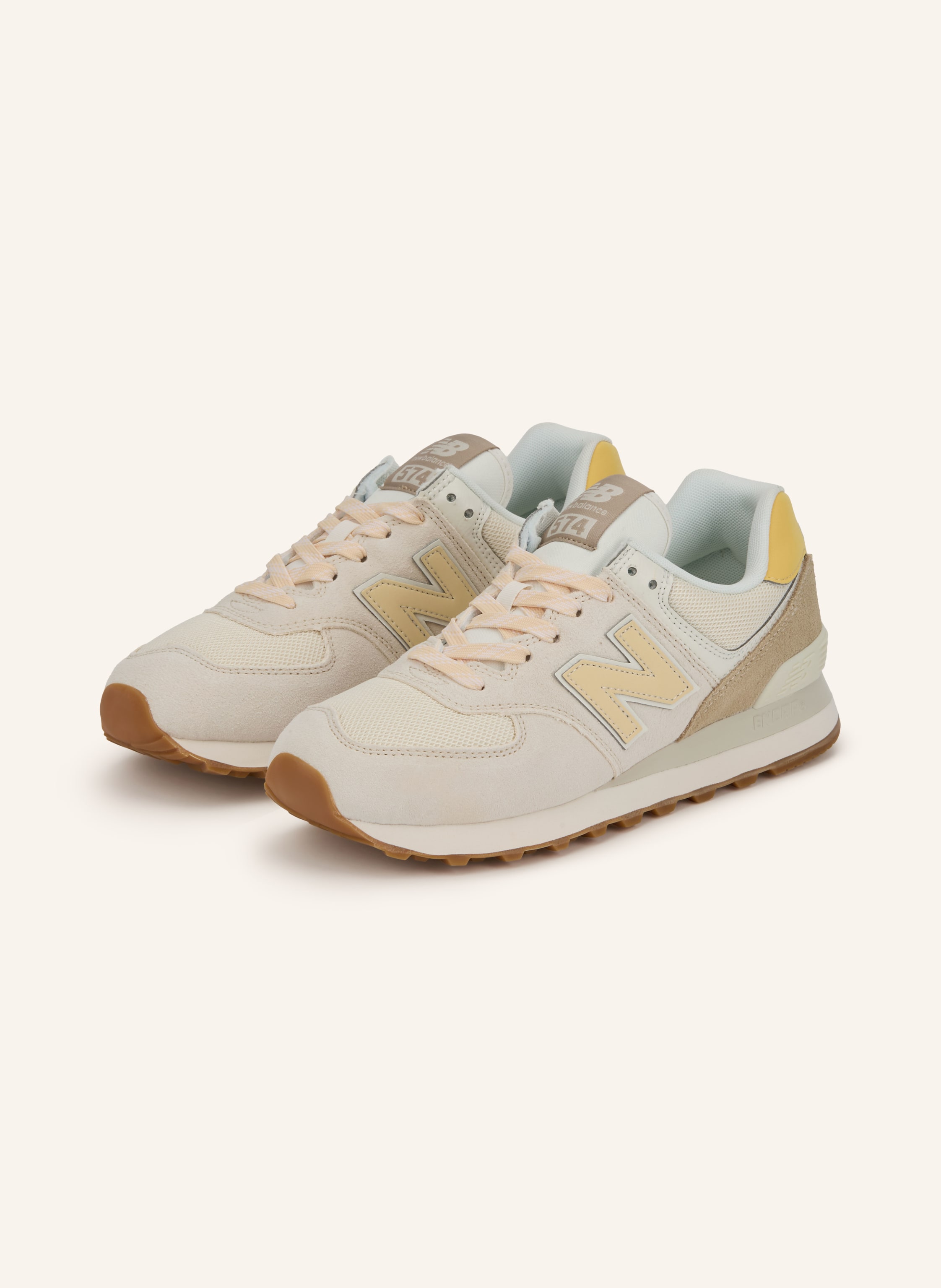 New Balance Sneaker 574 weiss