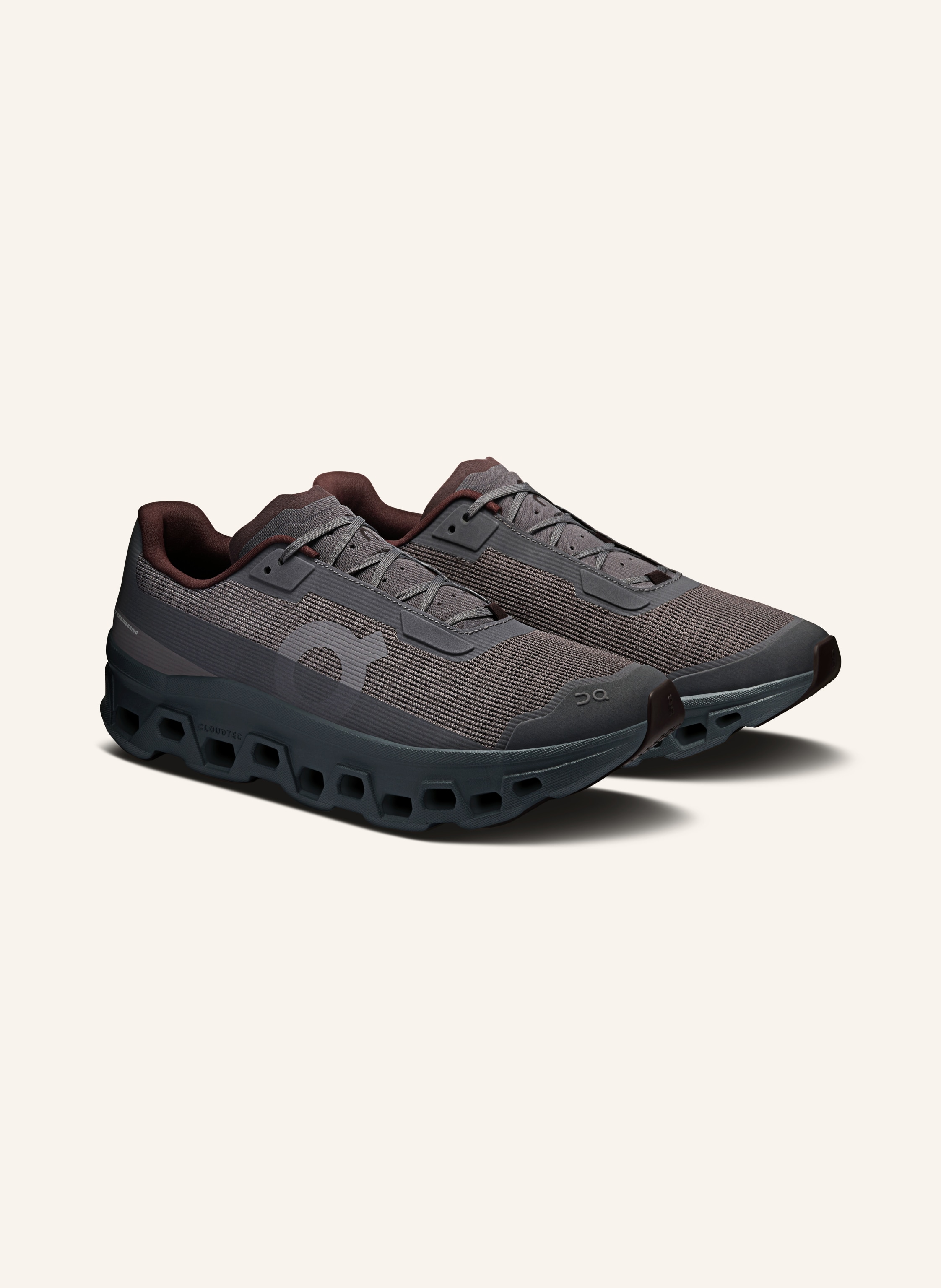 On Sneaker Cloudmonster Void grau