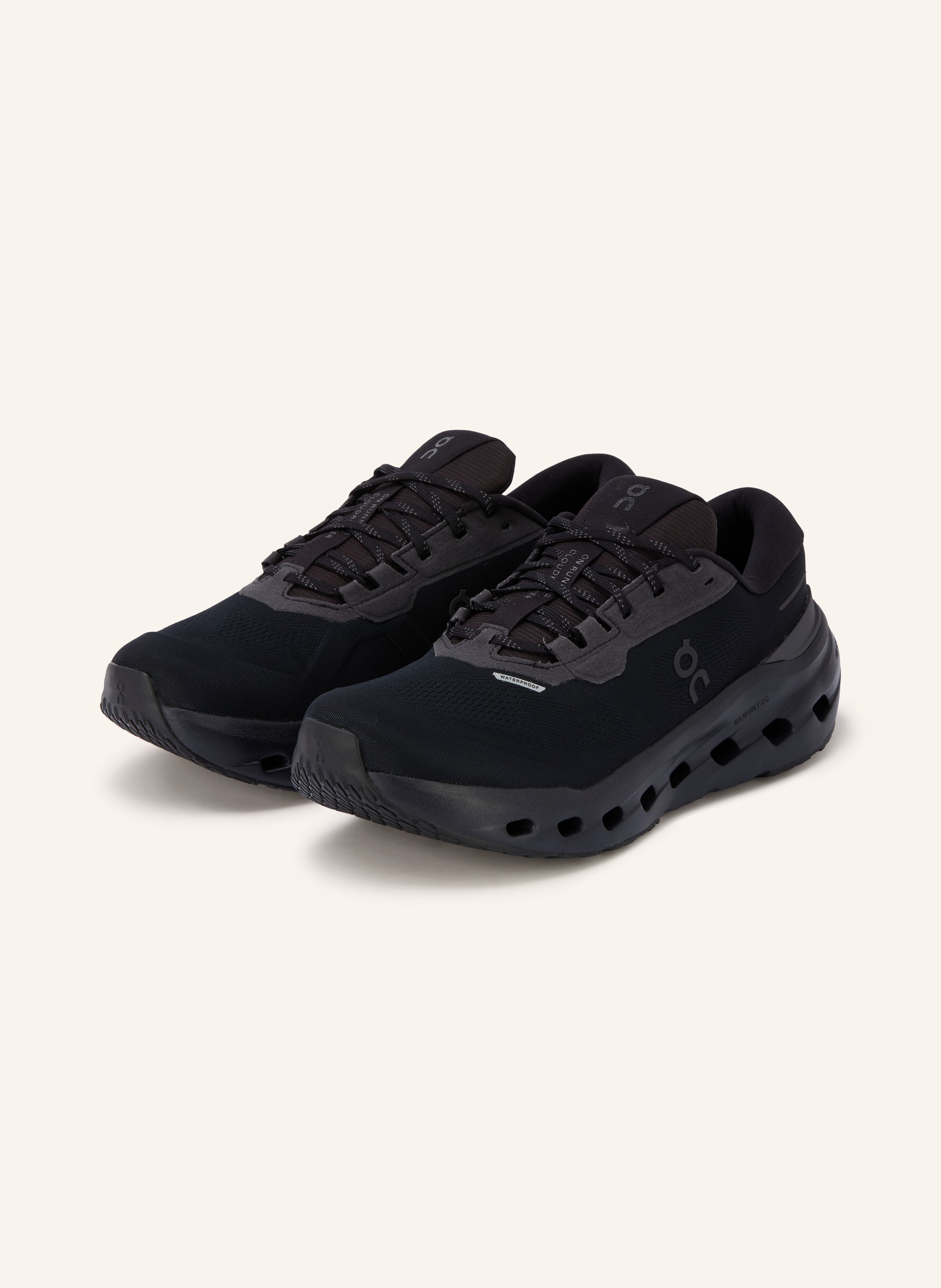 On Laufschuhe Cloudrunner 3 Wp schwarz