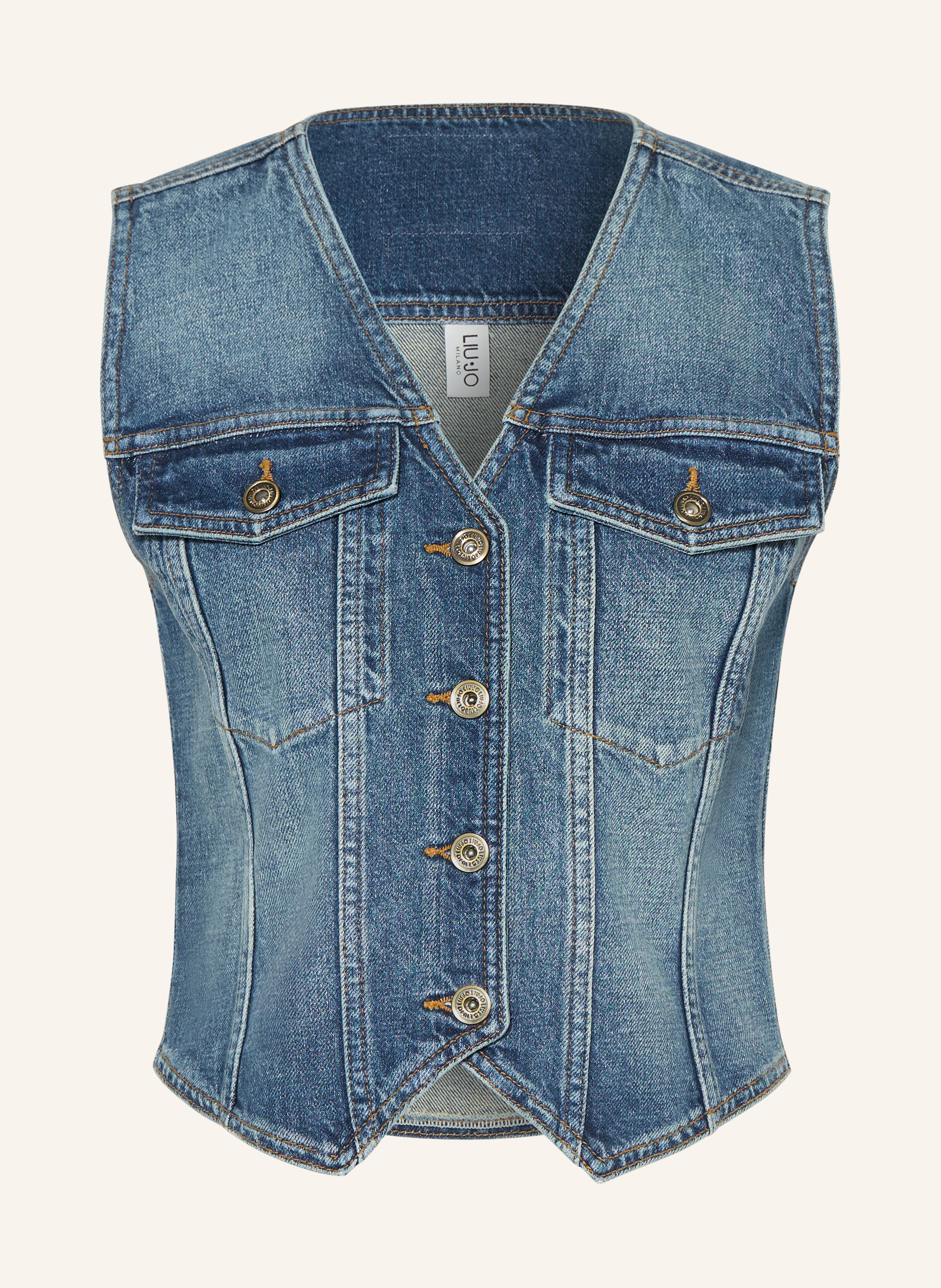 Liu Jo Jeansweste blau
