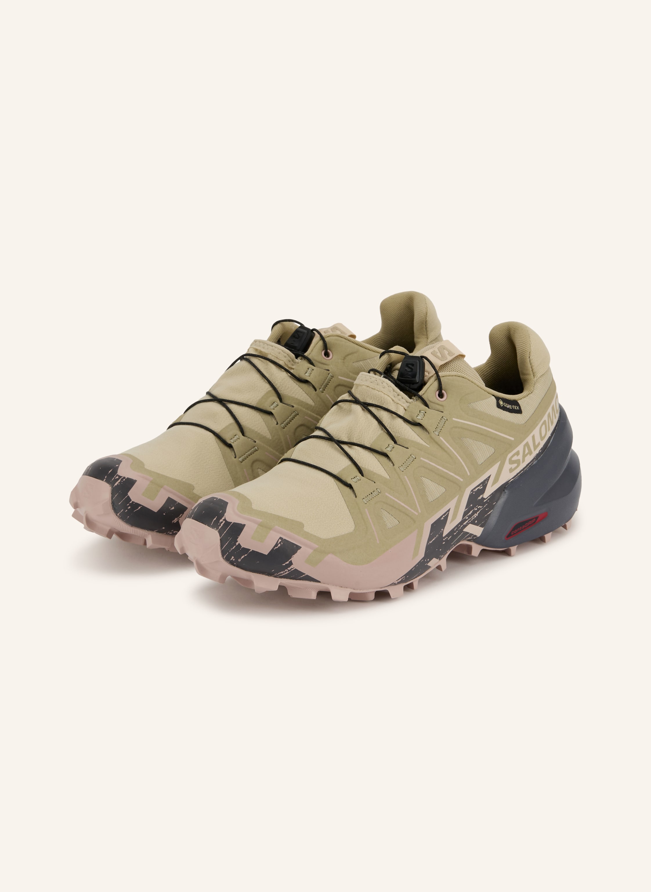 Salomon Trailrunning-Schuhe Speedcross 6 Gtx gruen