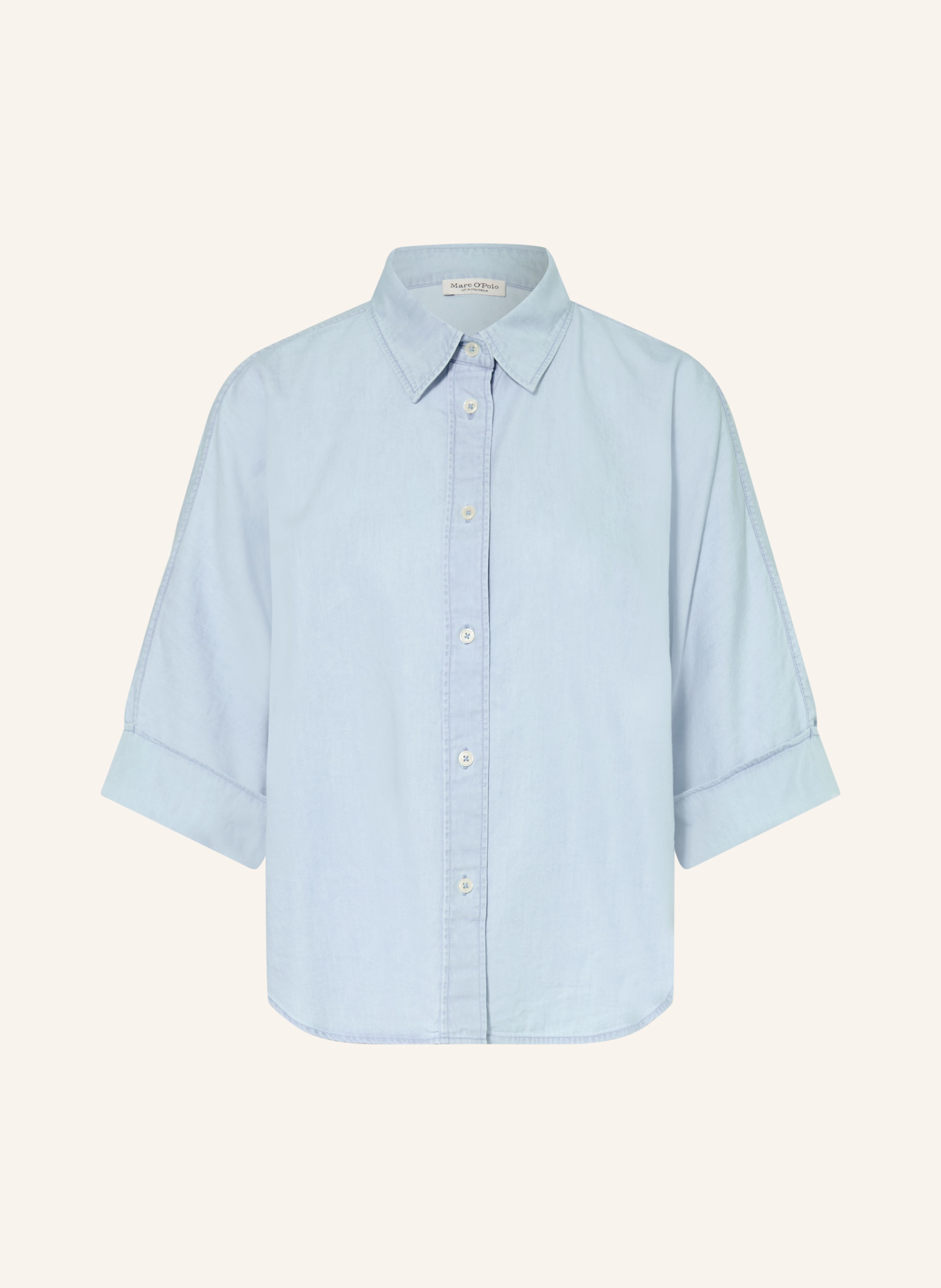 Marc O'polo Jeansbluse blau