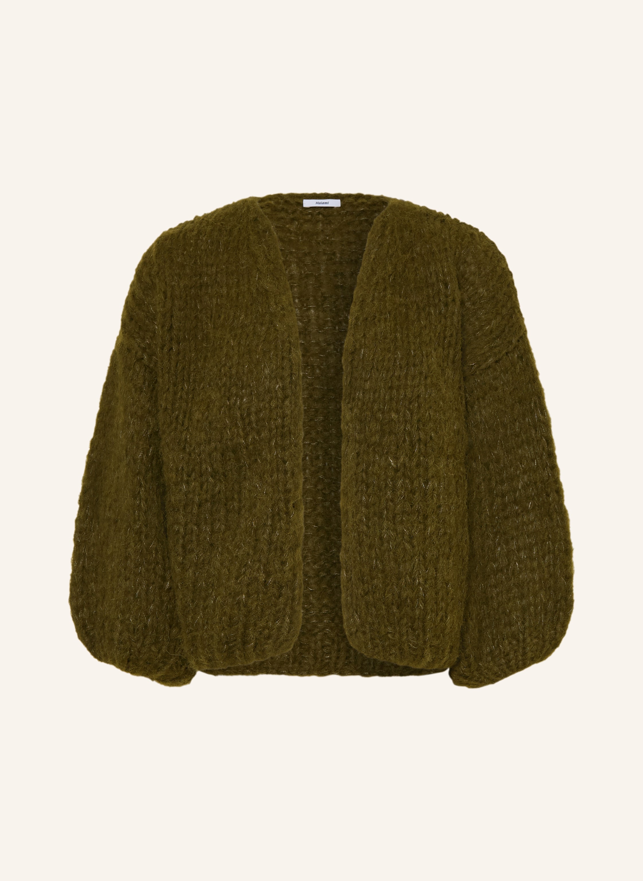 Maiami Strickhülle Mit Alpaka gruen