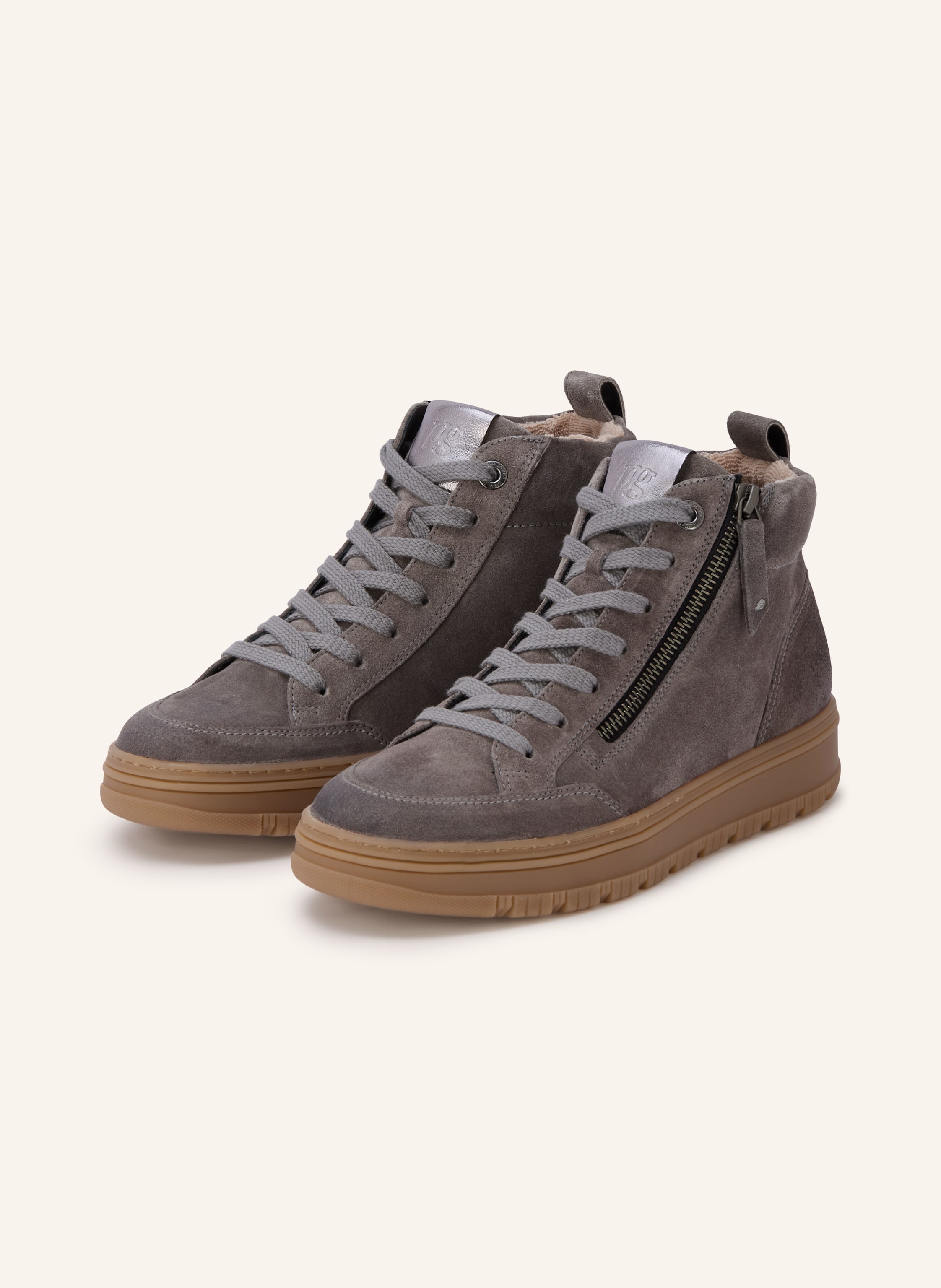 Paul Green Hightop-Sneaker grau