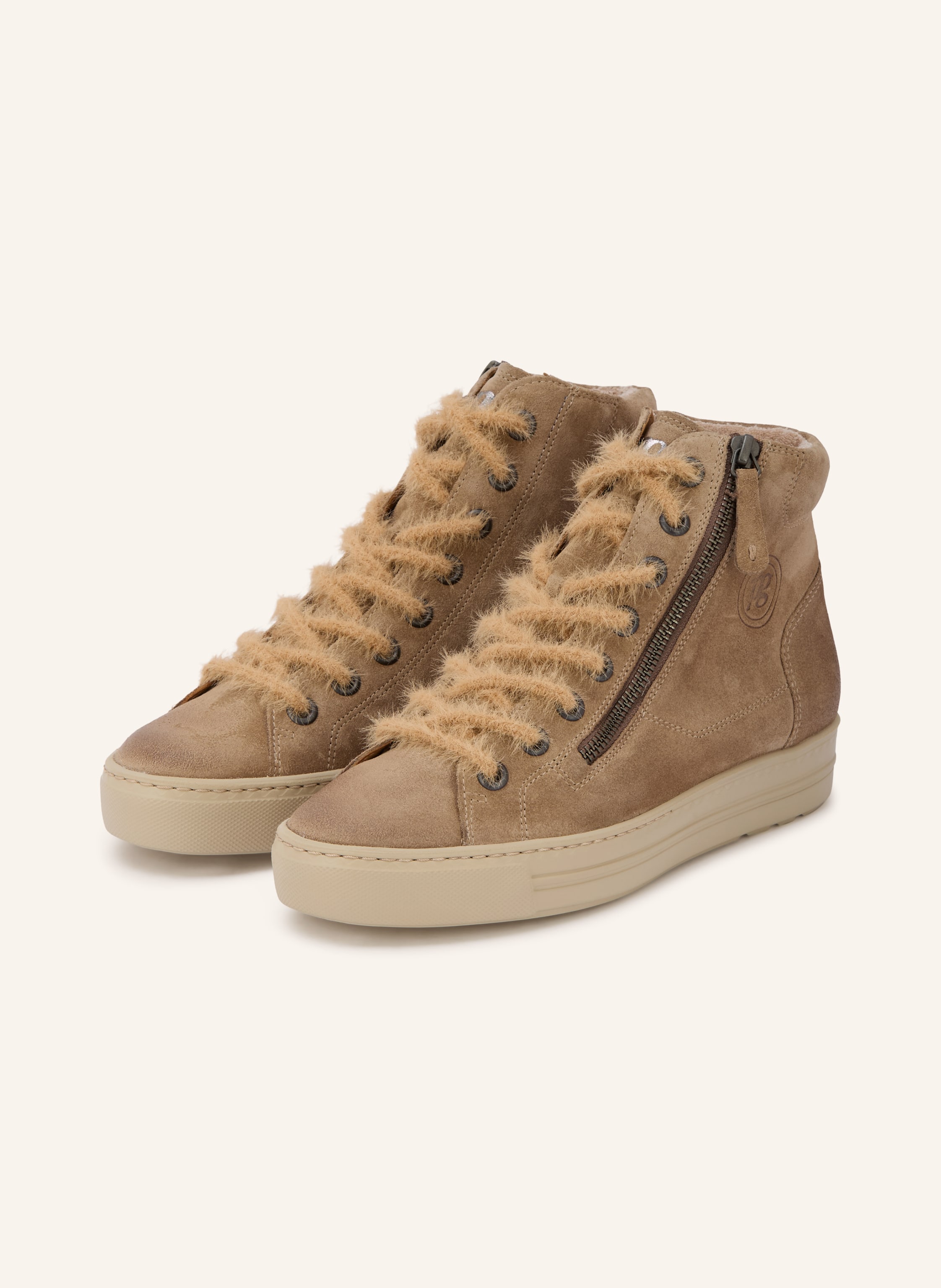 Paul Green Hightop-Sneaker beige