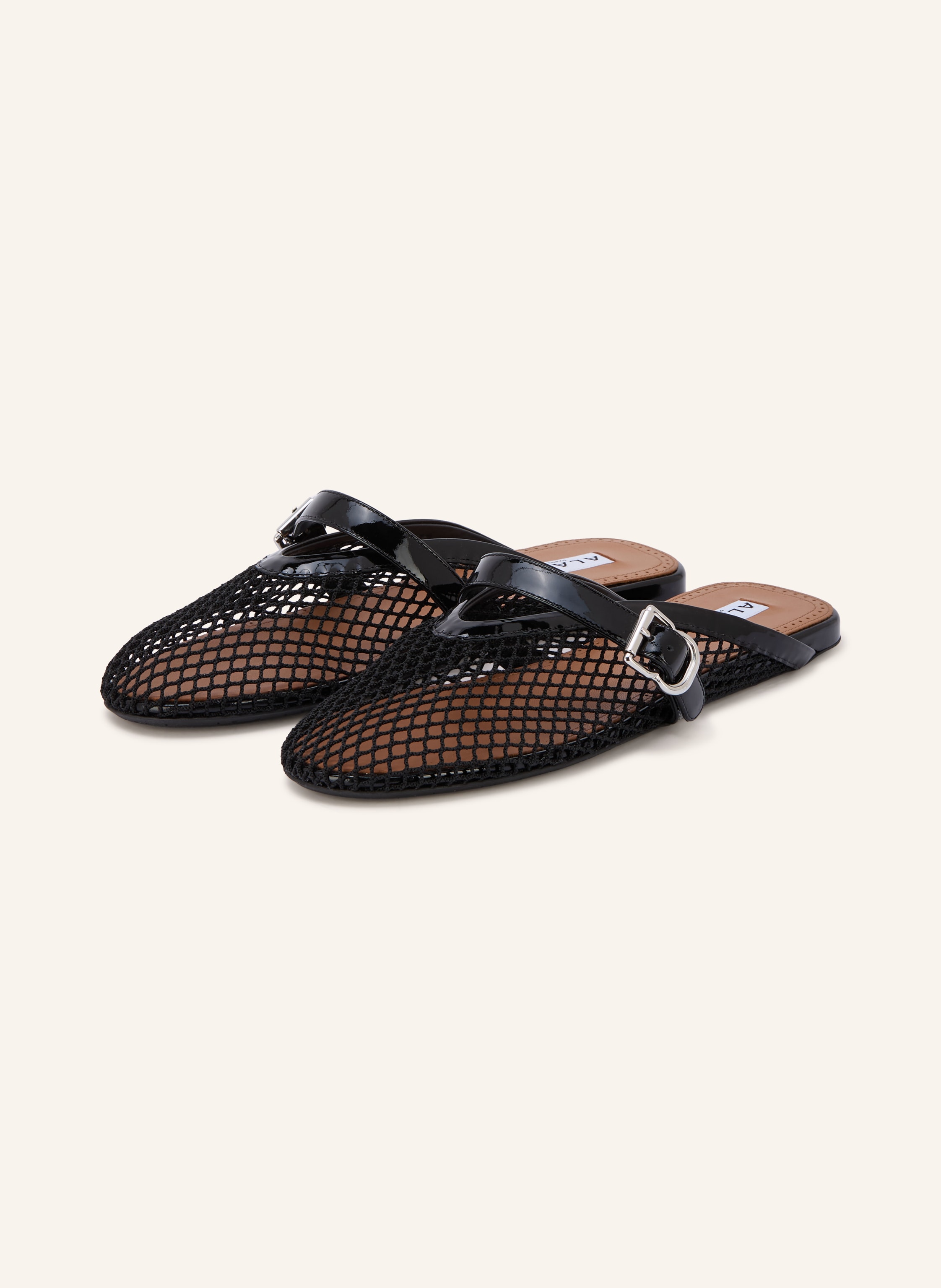 Alaïa Mules schwarz