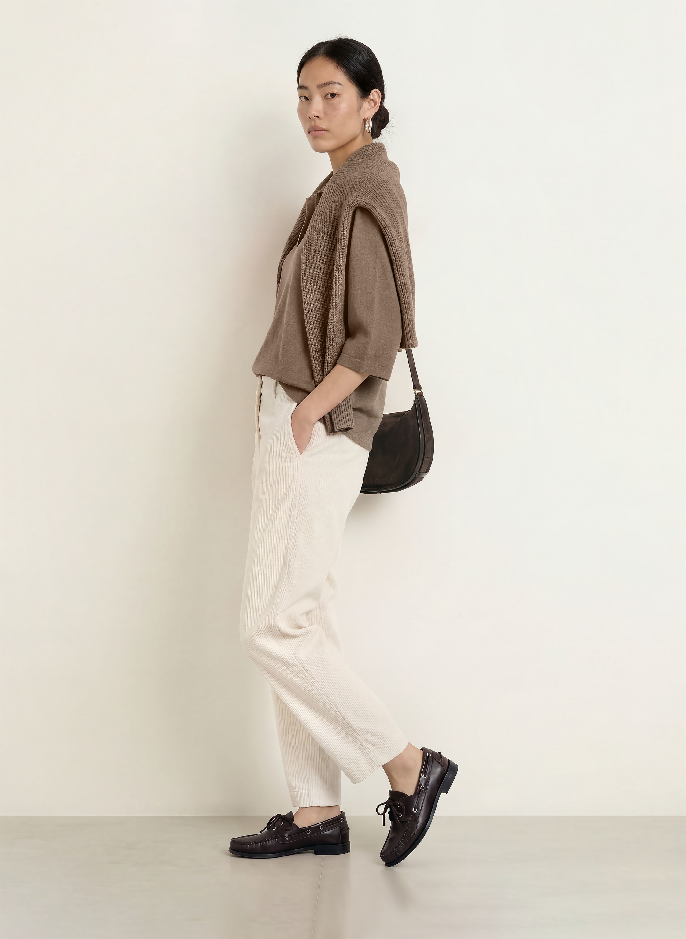 Marc O'polo Strickshirt beige – Bild 2