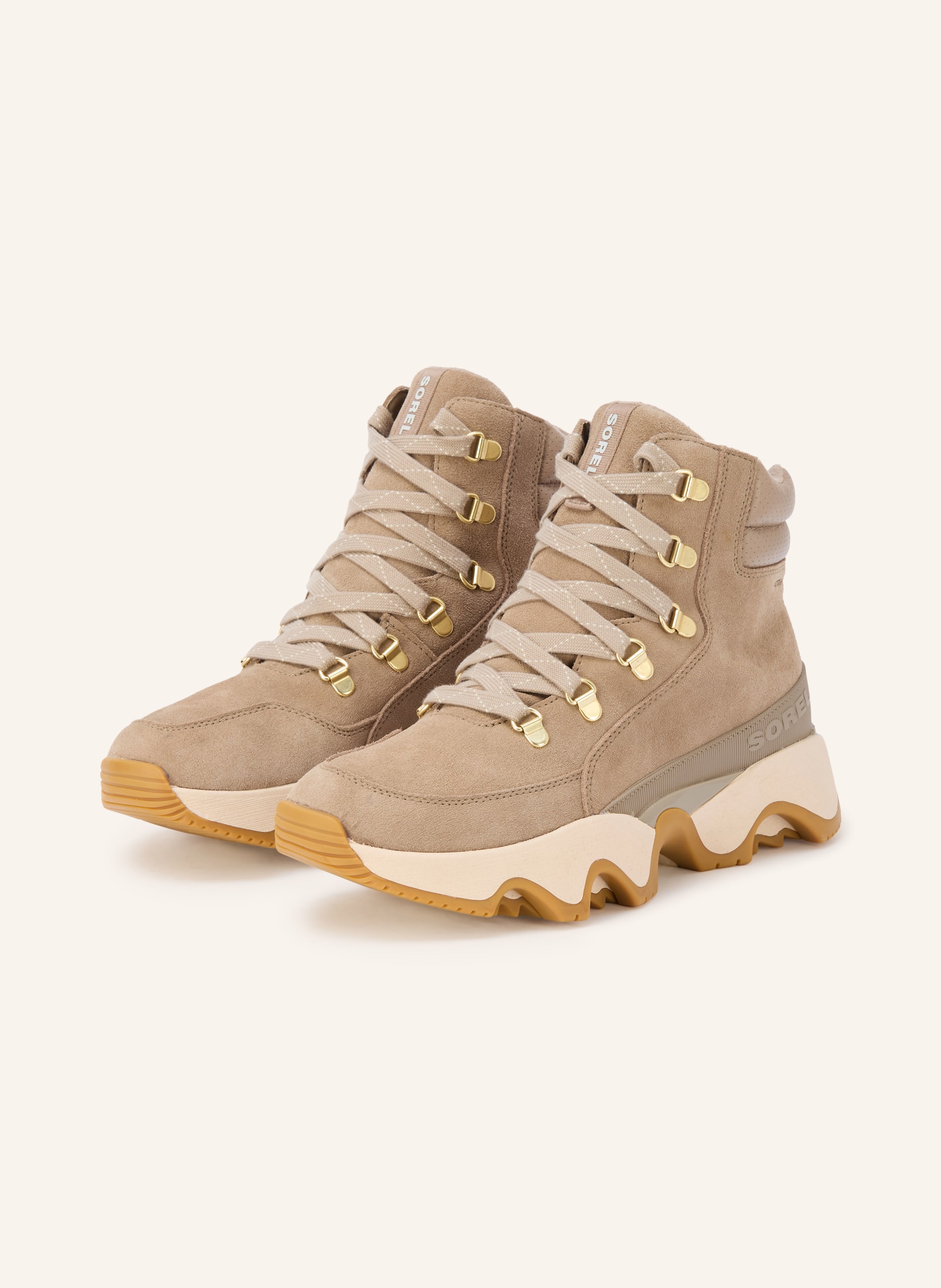 Sorel Schnürboots Kinetic™ Impact beige