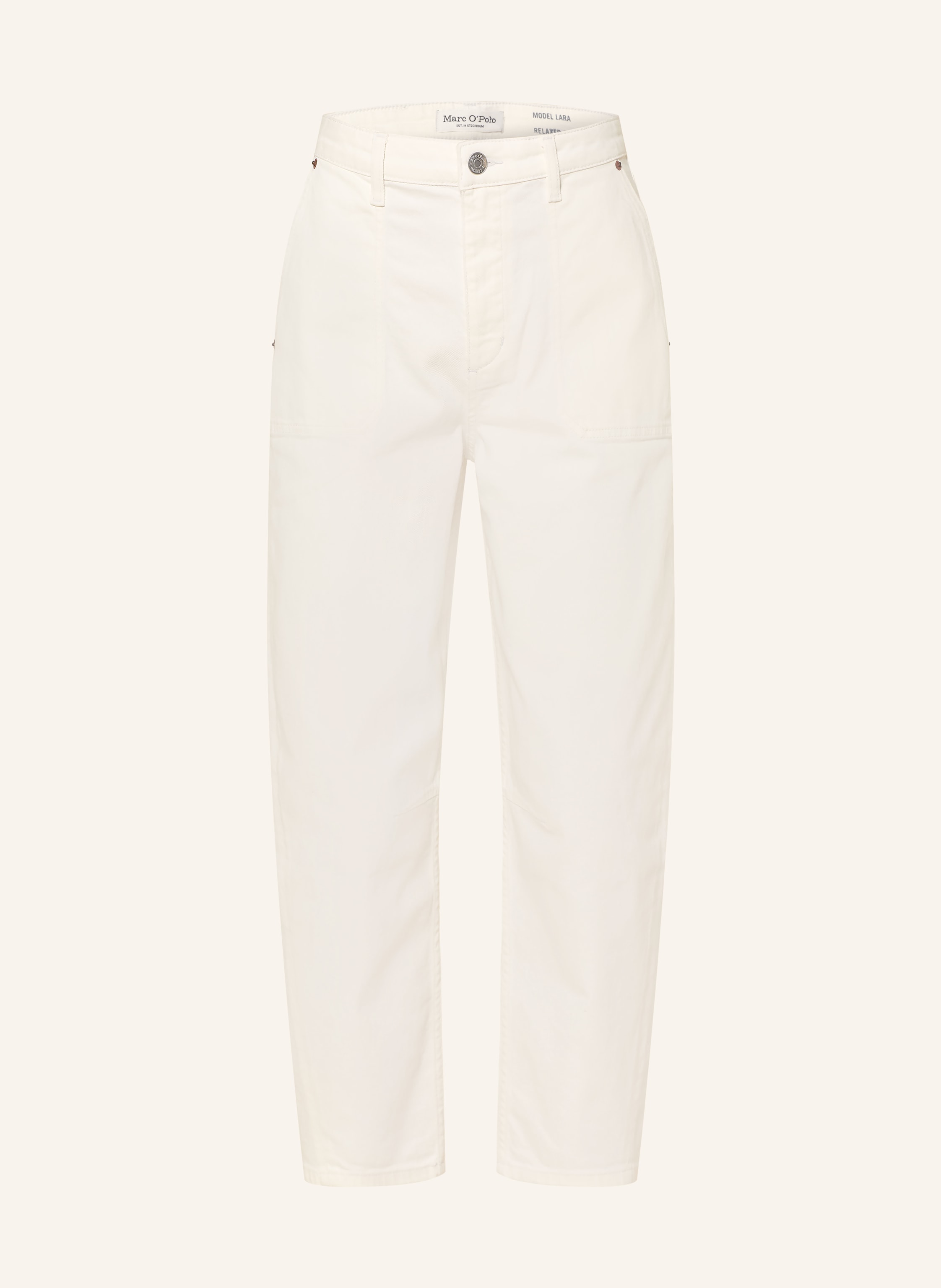 Marc O'polo Cropped Jeans Lara weiss