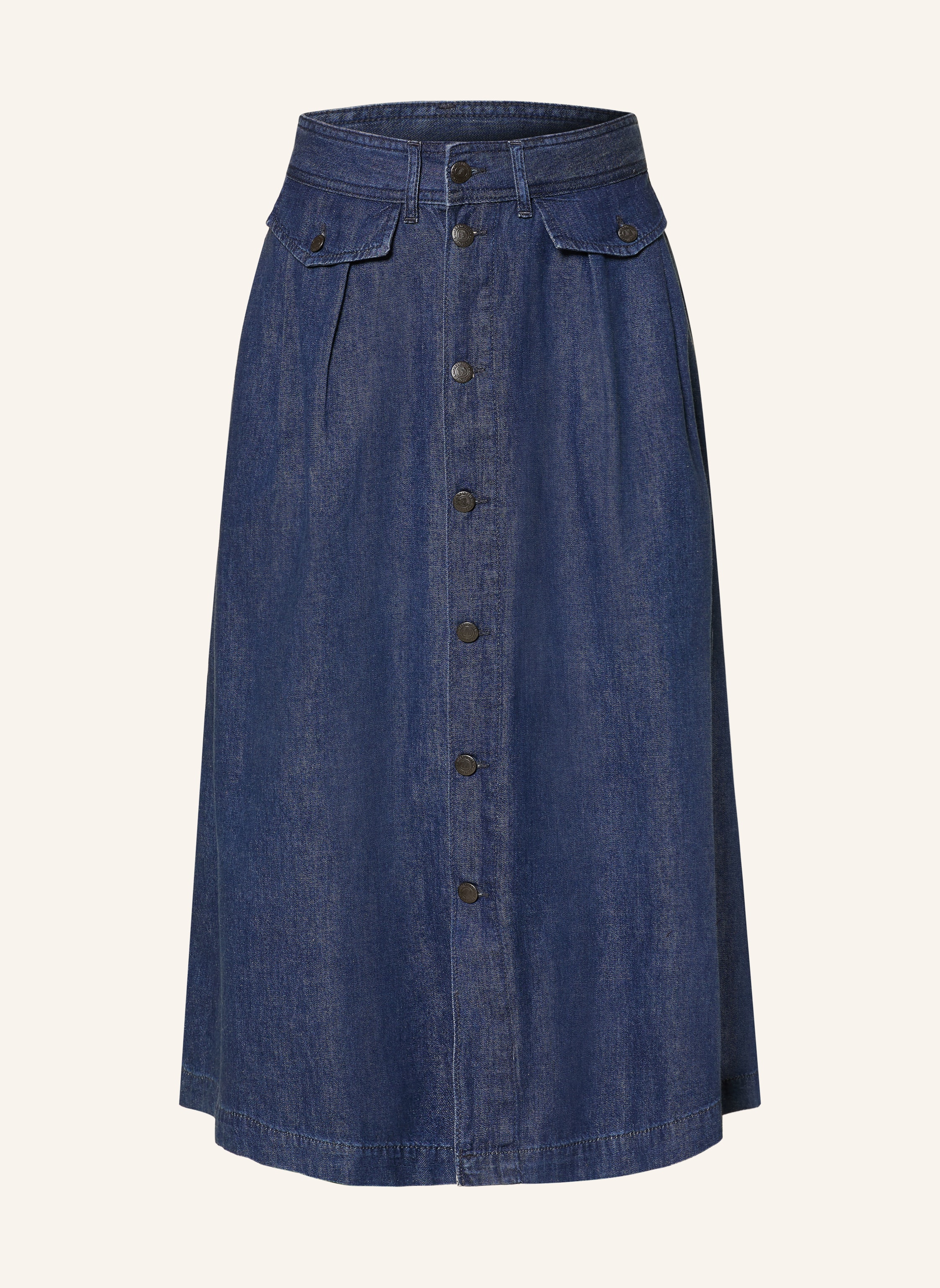 Herrlicher Jeansrock Peony blau