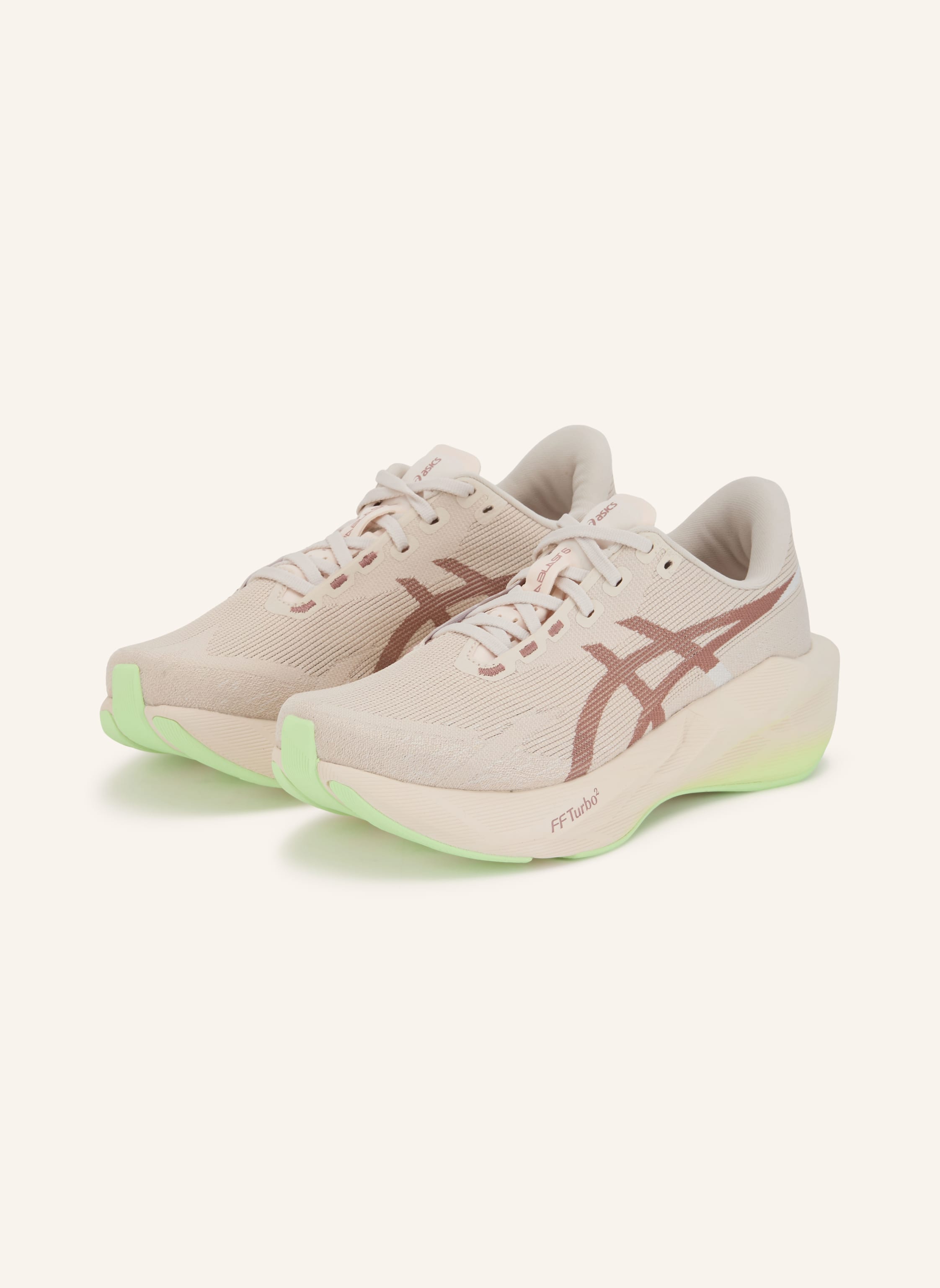 Asics Laufschuhe Novablast 6 beige