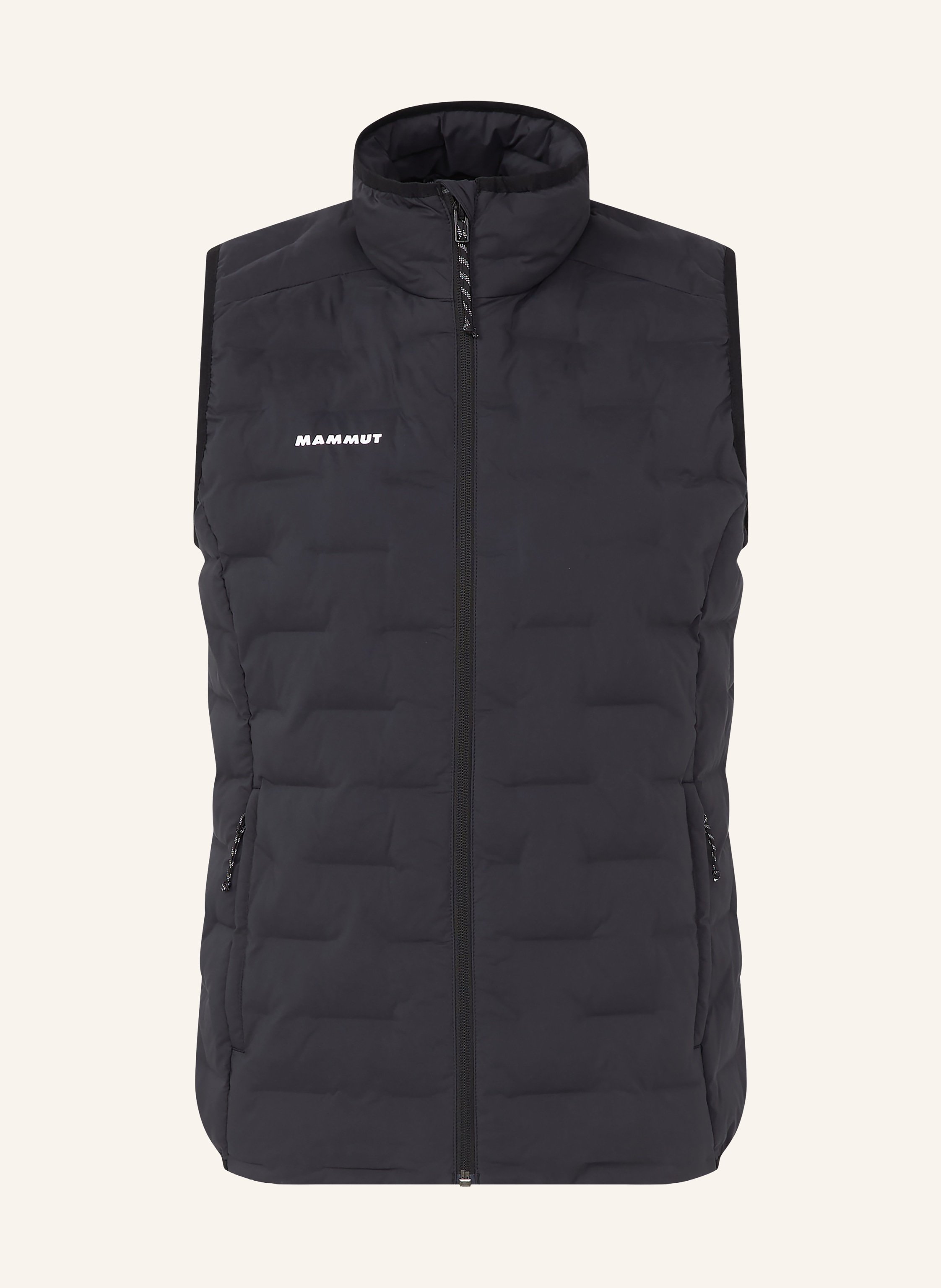 Mammut Steppweste Sender In schwarz