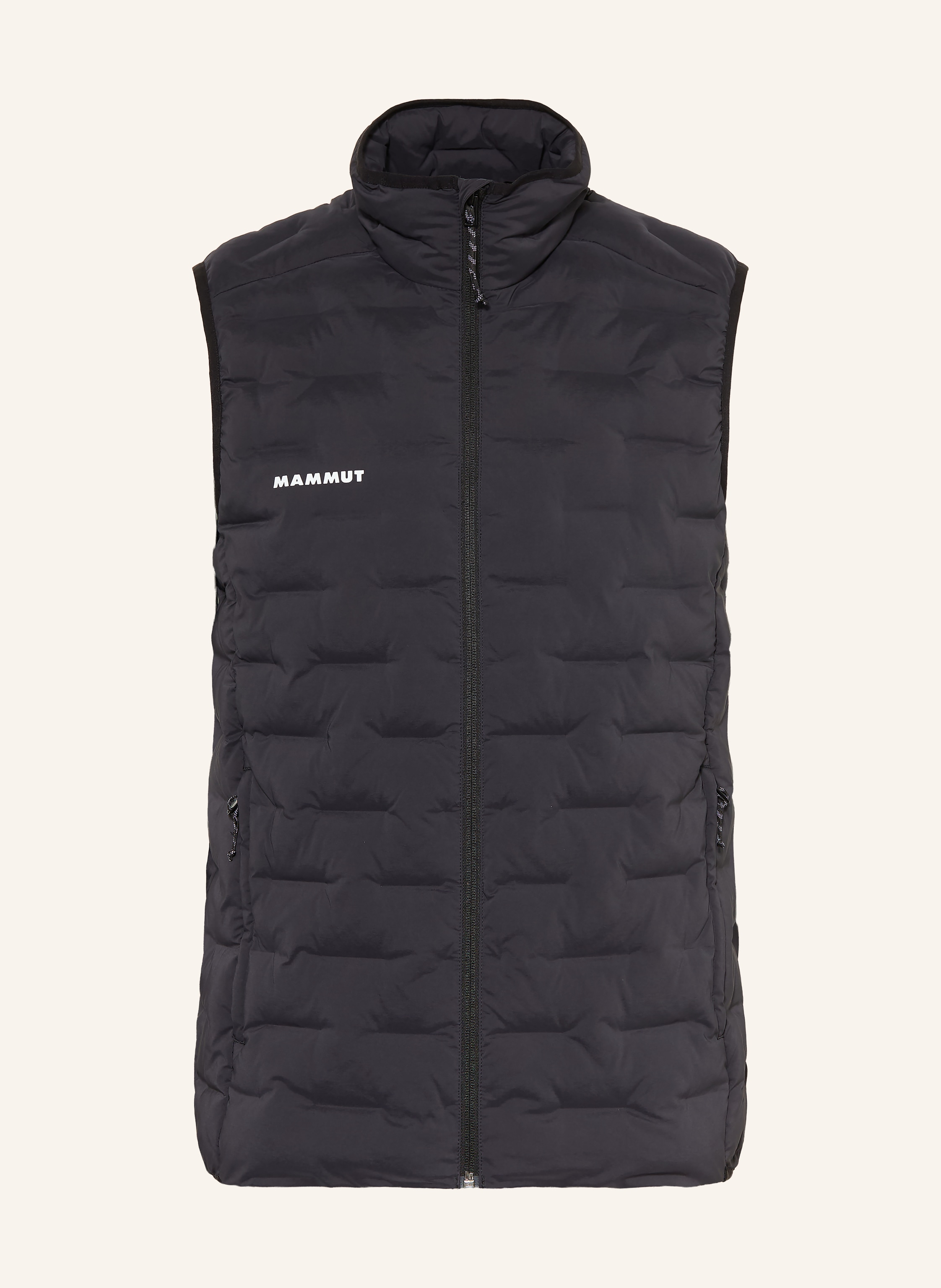 Mammut Steppweste Sender In schwarz