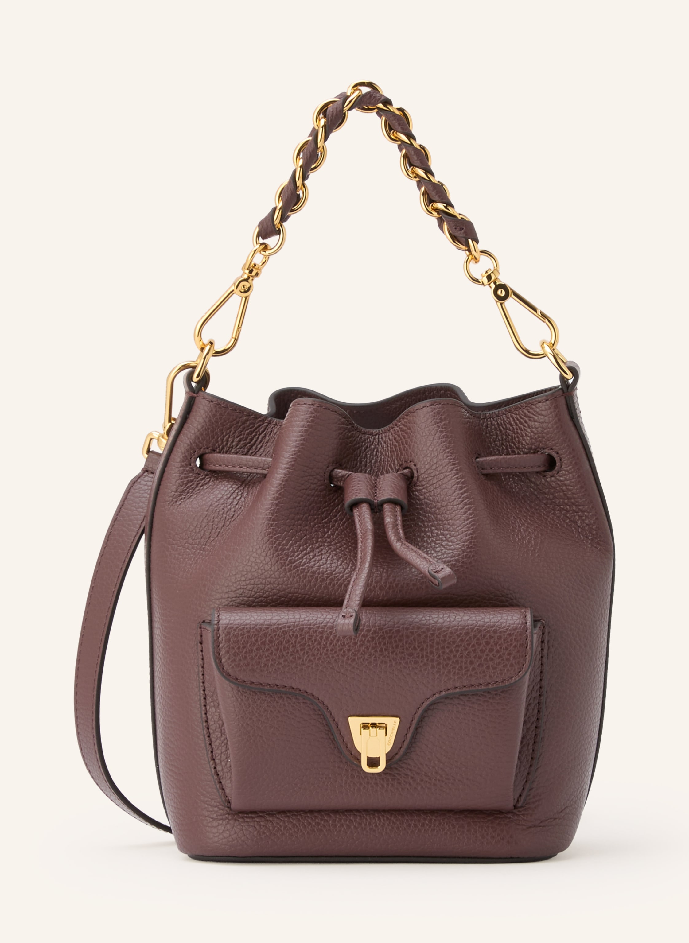 Coccinelle Beuteltasche rot