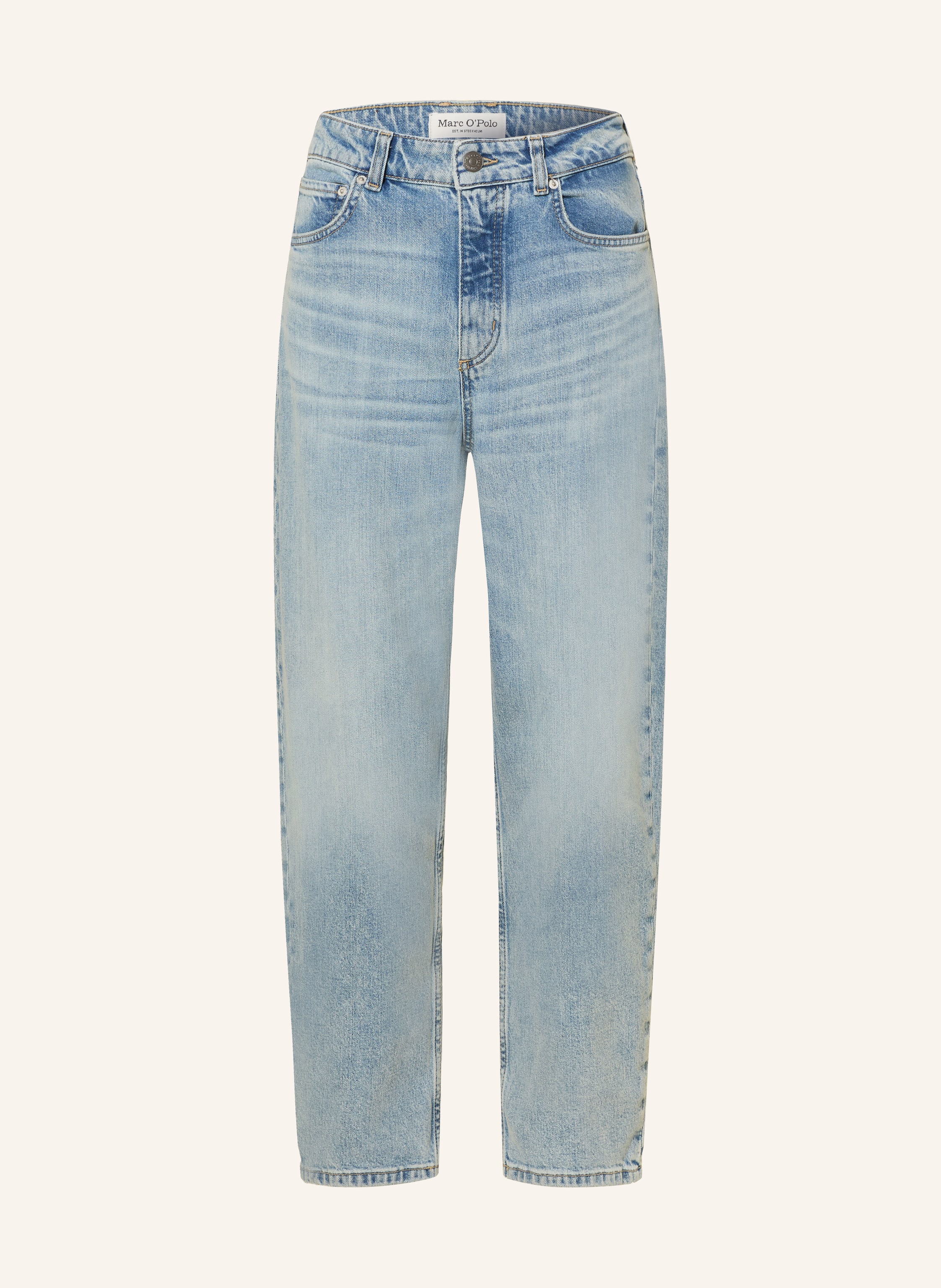 Marc O'polo Cropped Jeans Lara Relaxed Fit blau