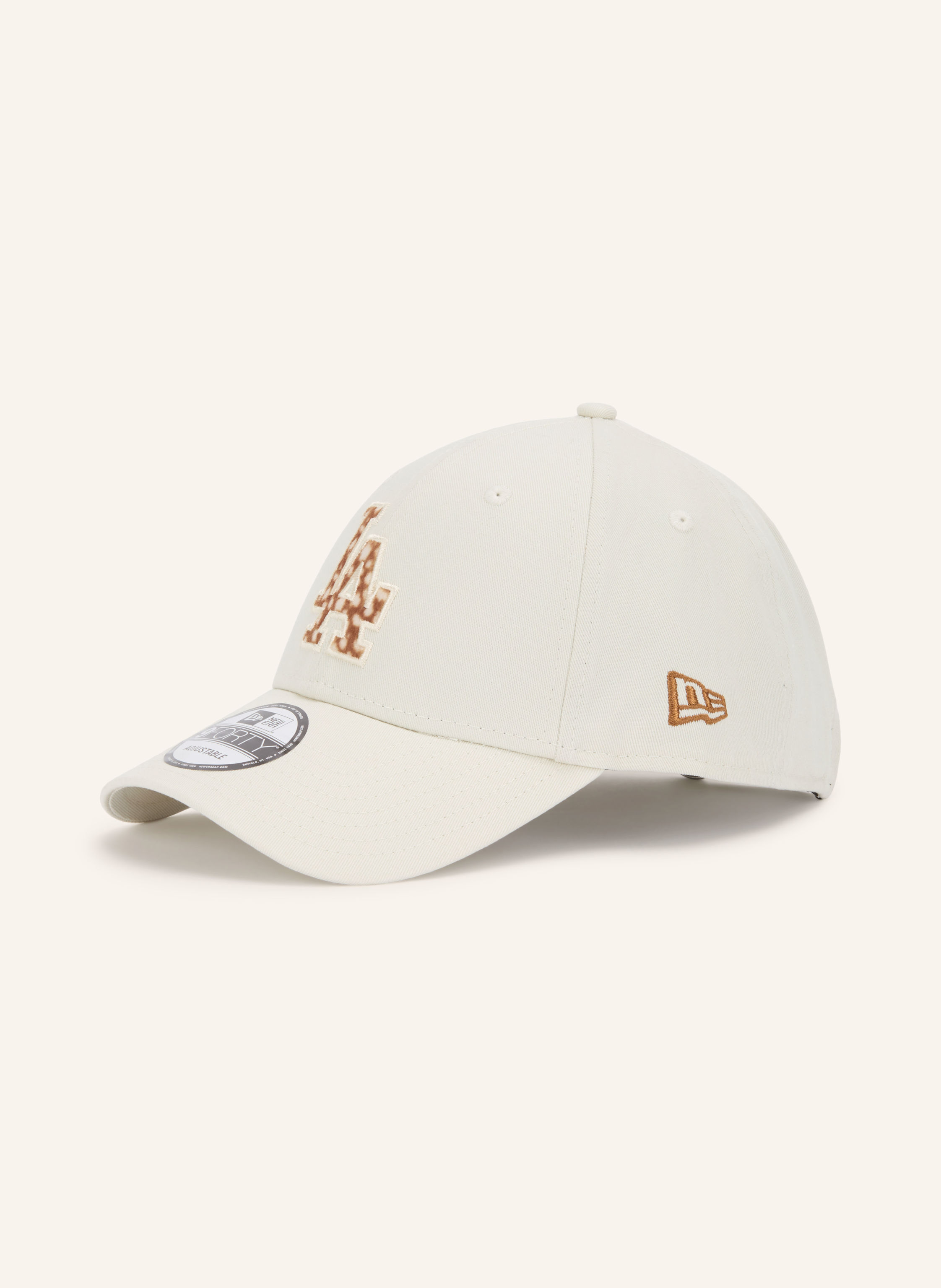 New Era Cap Faux Pony Infill 9forty® beige