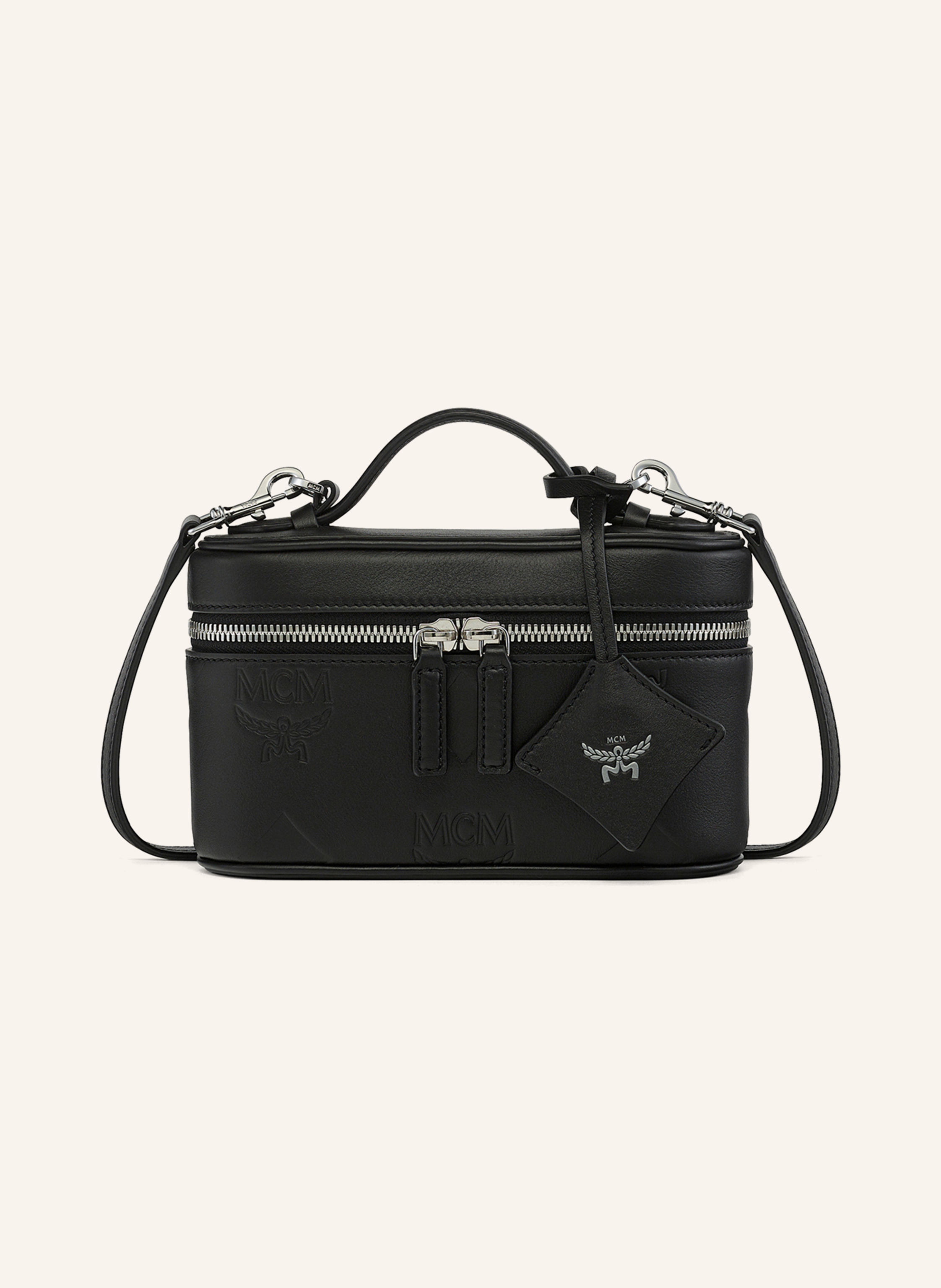 Mcm Umhängetasche Aren Mini schwarz