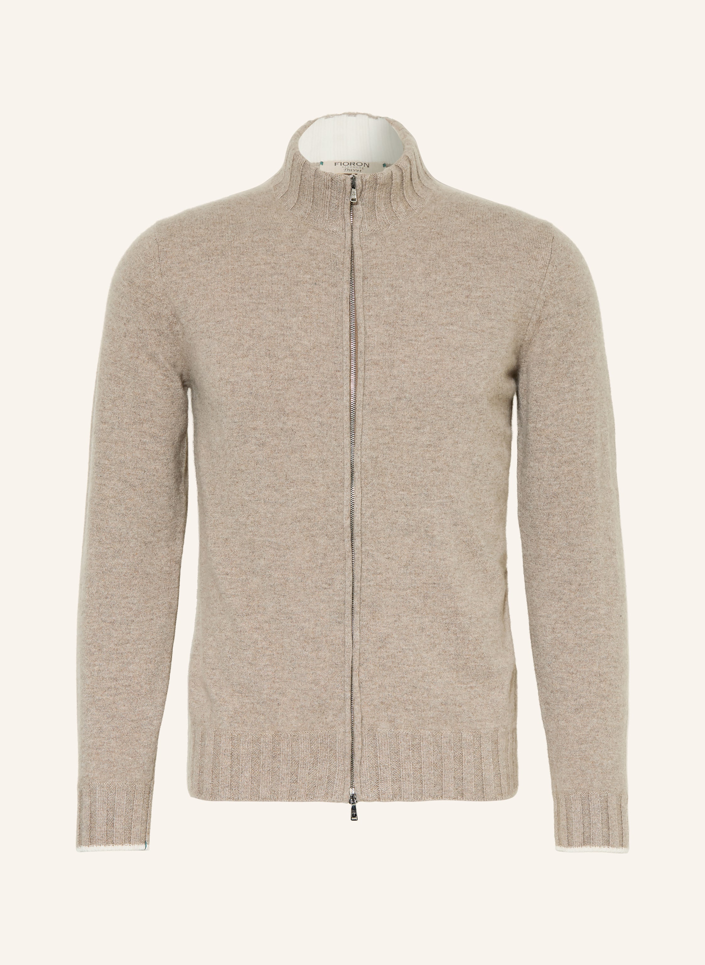 Fioroni Strickjacke Aus Cashmere beige