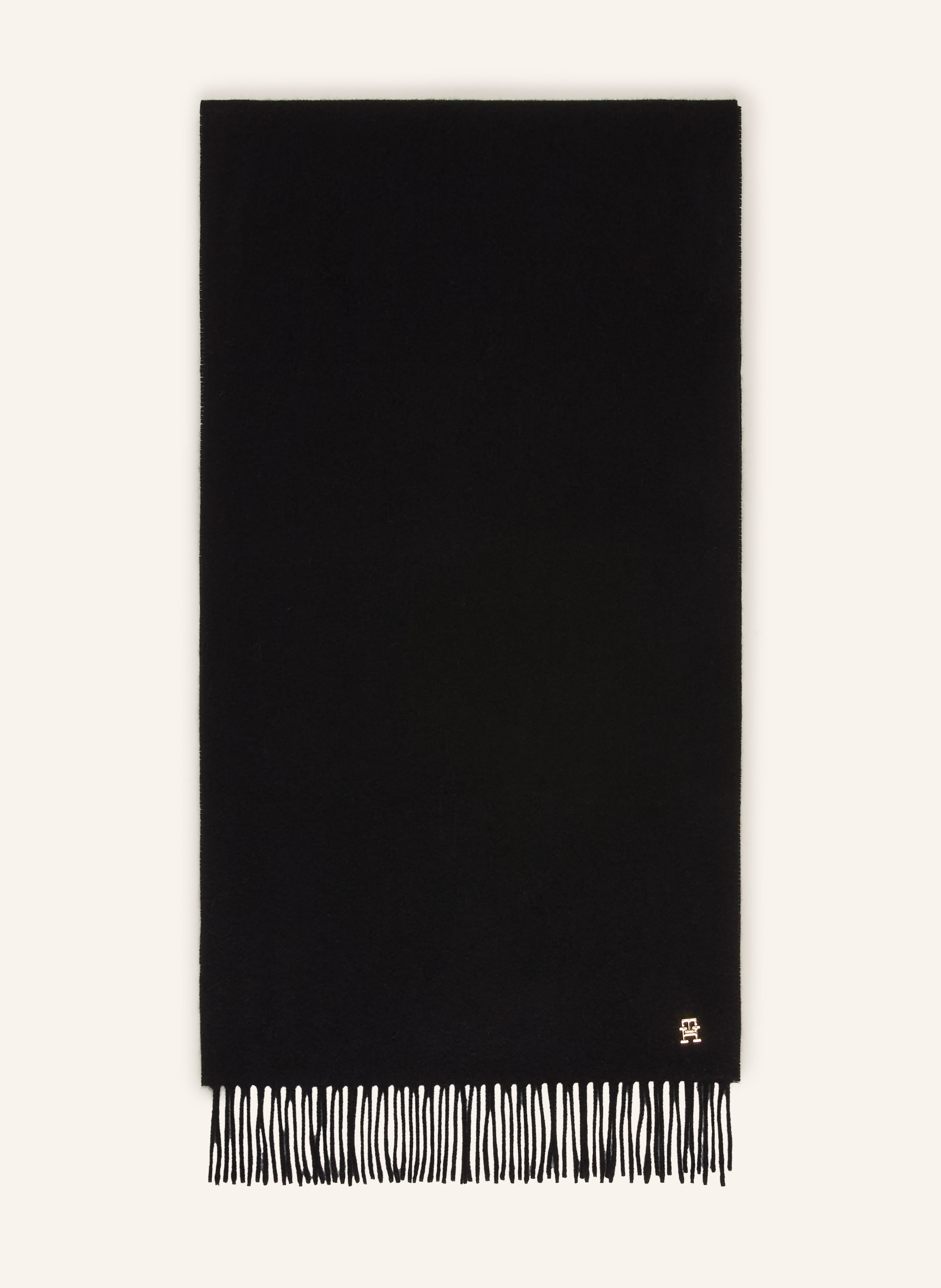 Tommy Hilfiger Cashmere-Schal schwarz